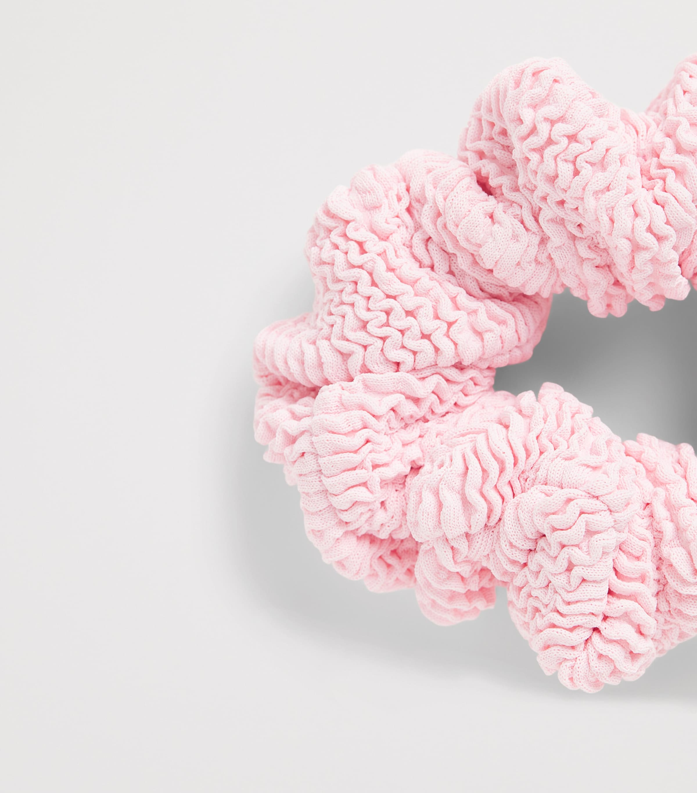 Hunza G Crinkle Scrunchie Ballet Pink Image 3