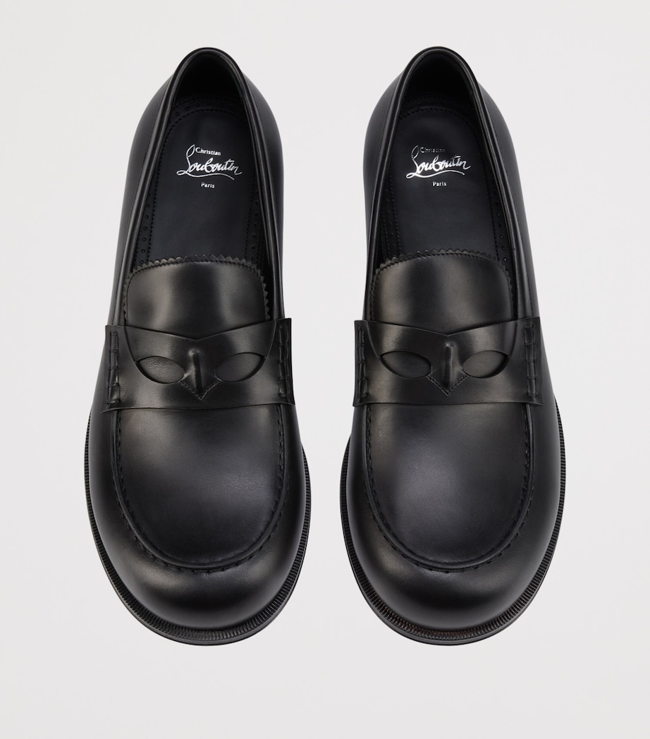 Christian Louboutin Circ Leather Loafers Image 3