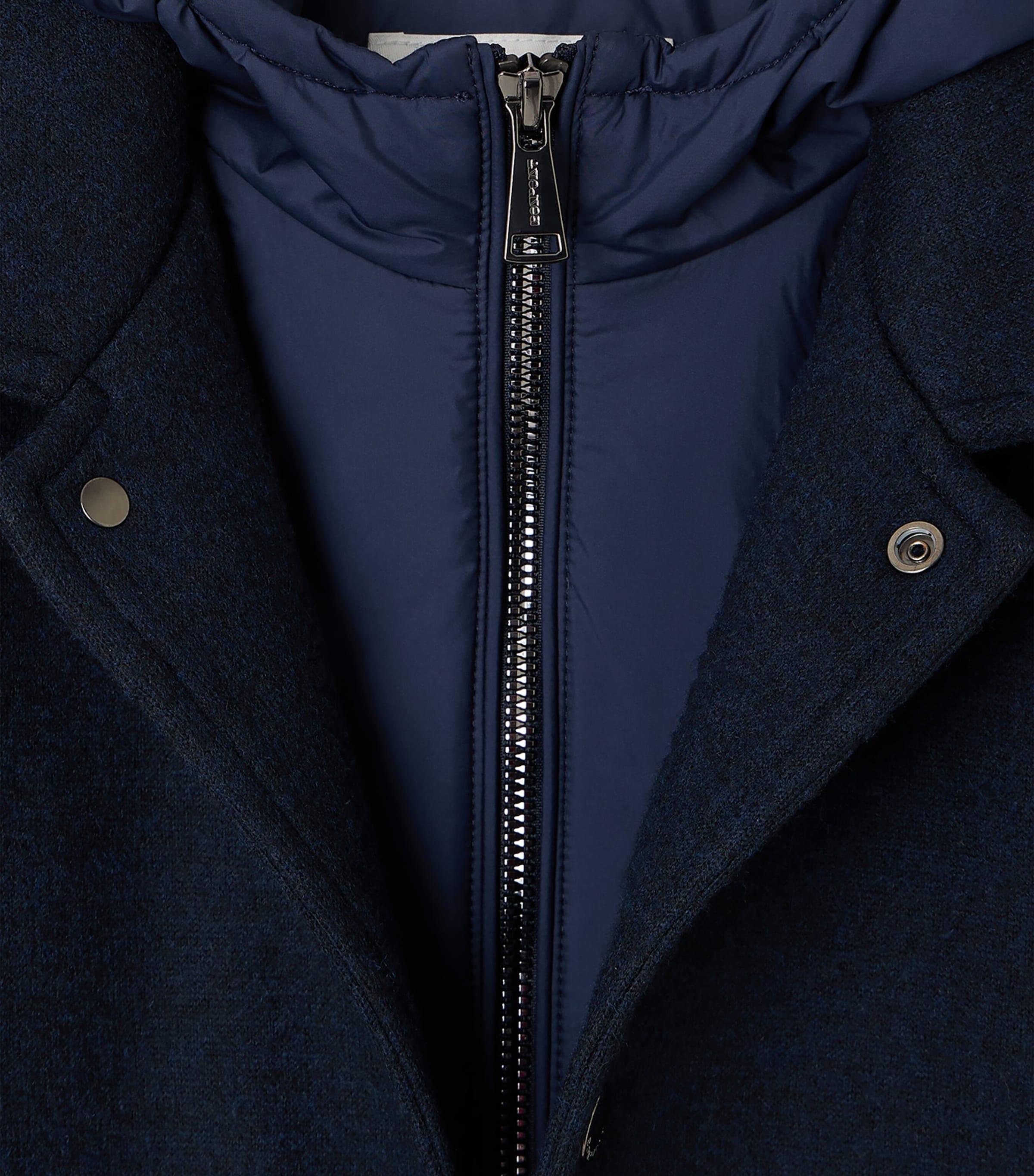Bonpoint Hooded Coat (4-8 Years) Marine Image 6