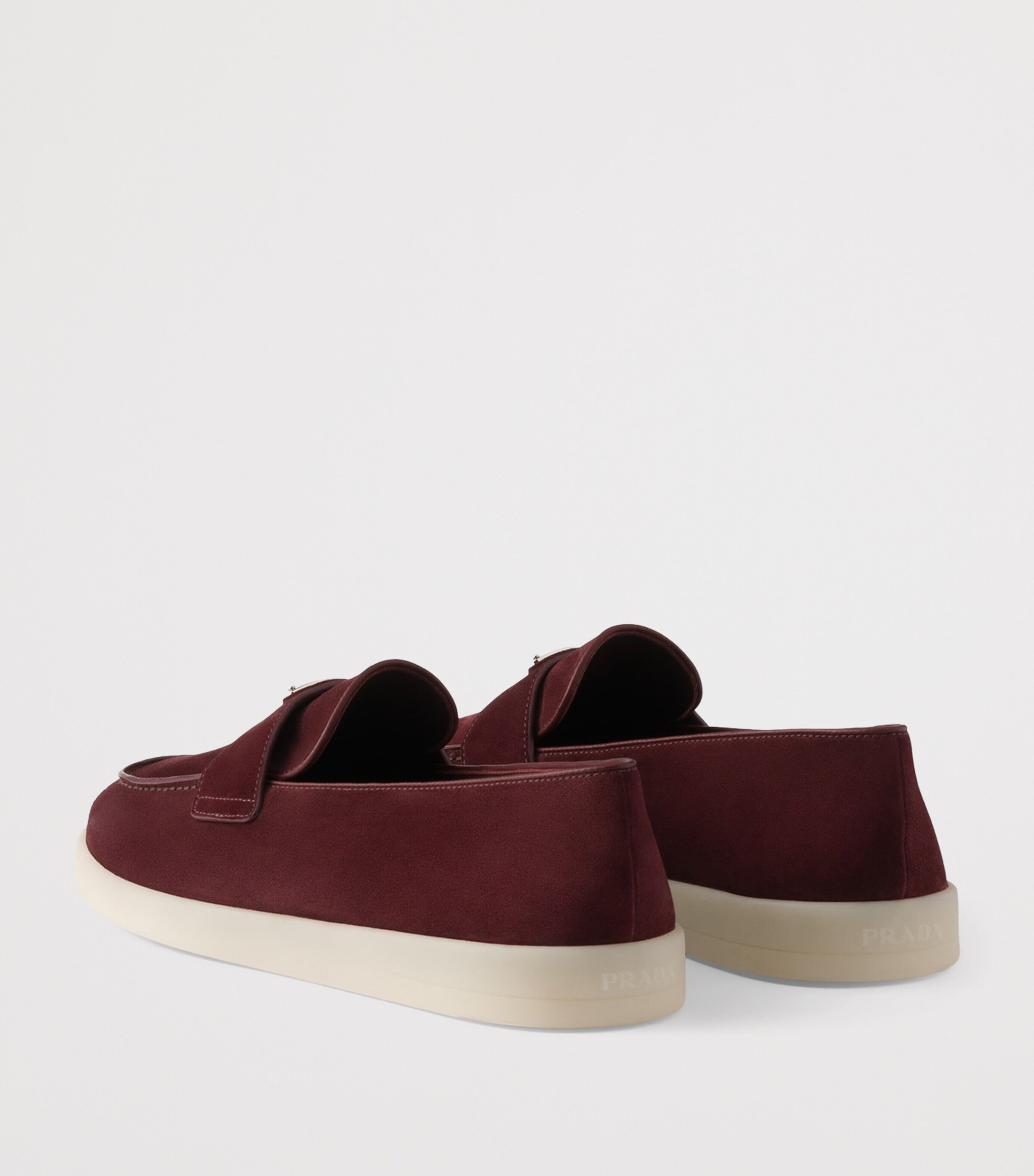 Suede Triangle Loafers F0007 Image 4