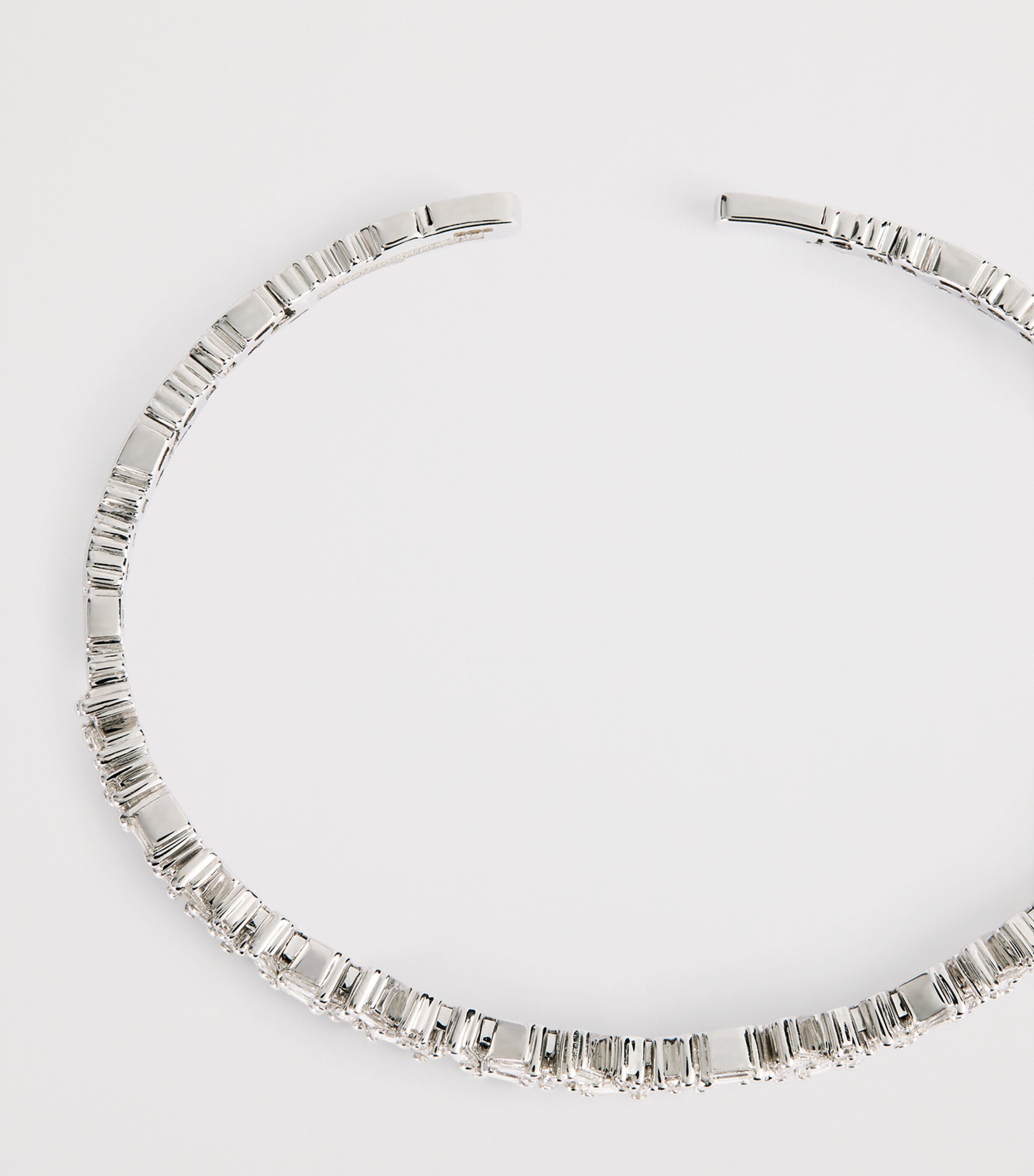 White Gold and Diamond Classic Bangle 18K WG/WD Image 5