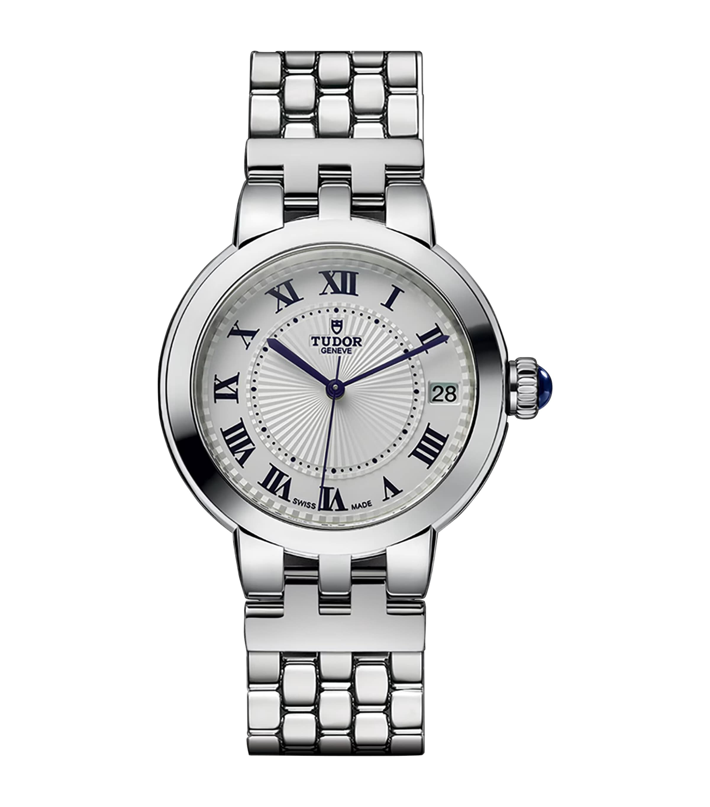 TUDOR Clair de Rose Stainless Steel Watch 34mm Silver Image 1