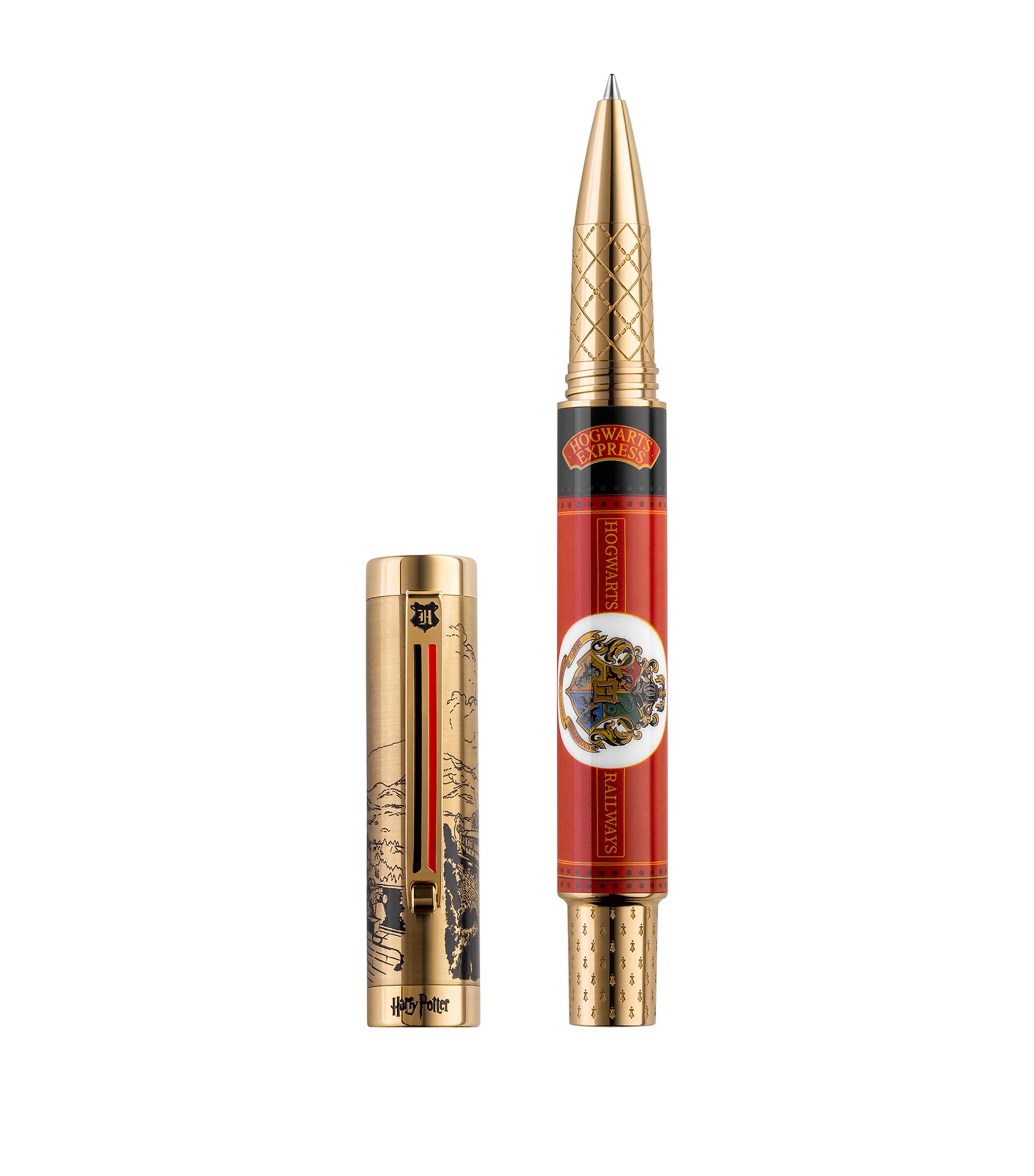 Montegrappa Harry Potter Platform 9¾ Rollerball Pen | Luxury Stationery | Pens & Pencils | Designers | Montegrappa