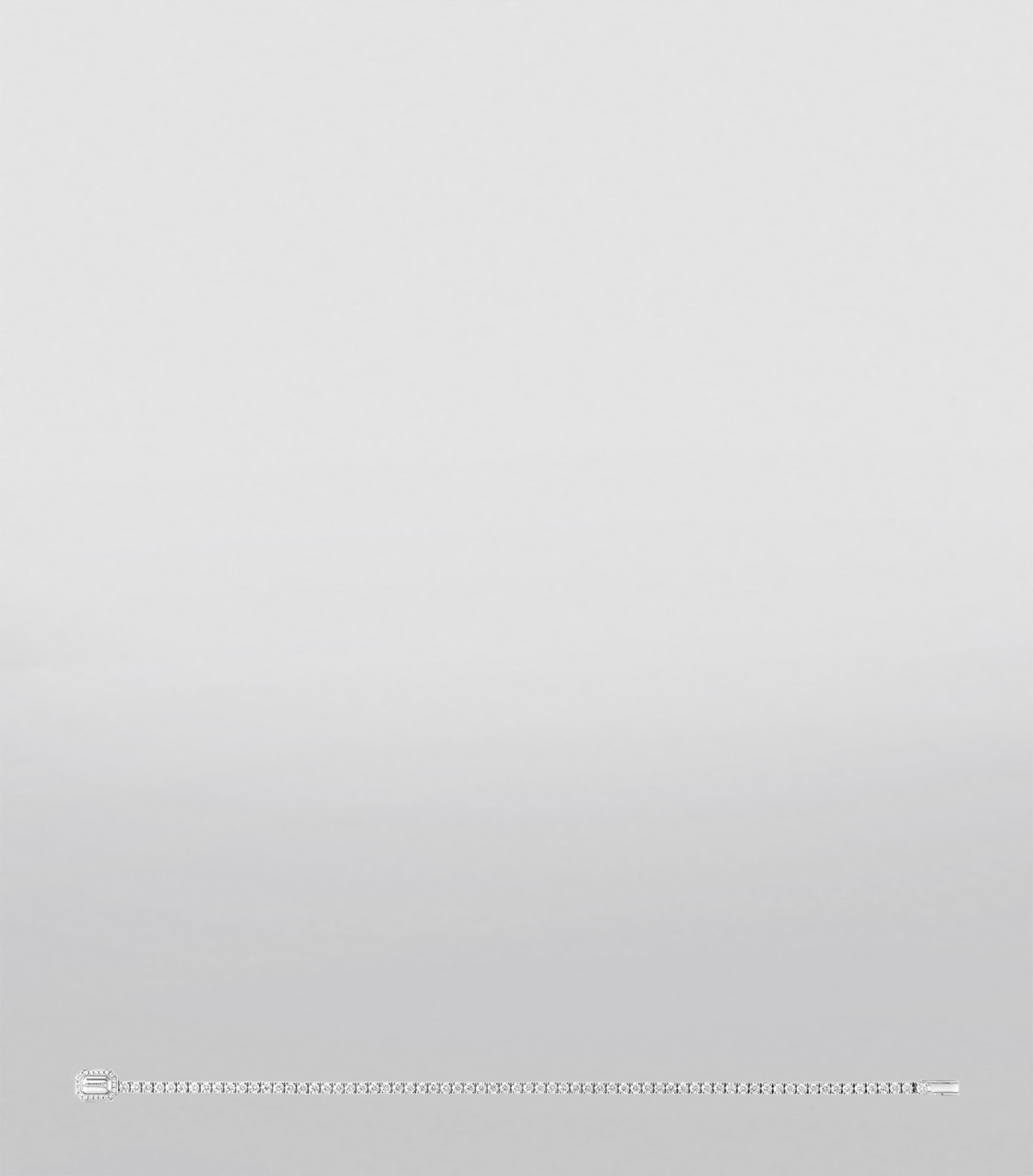 White Gold and Diamond Rivière Vendôme Bracelet WHITE GOLD Image 3