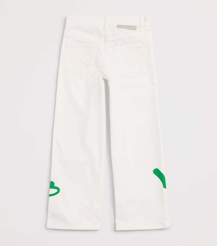 Stella McCartney Kids Flower-Detail Jeans (3-14+ Years) Image 2