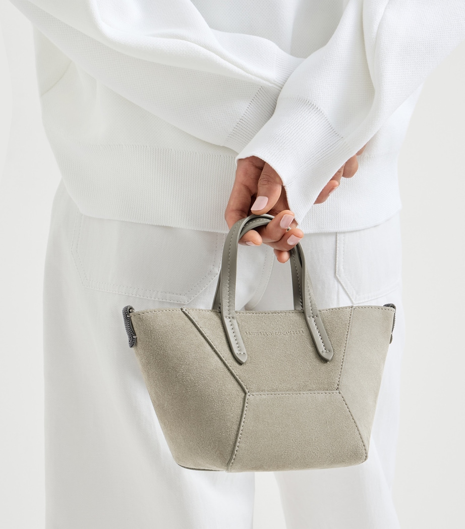 Mini Suede BC Duo Tote Bag C8850 Image 2