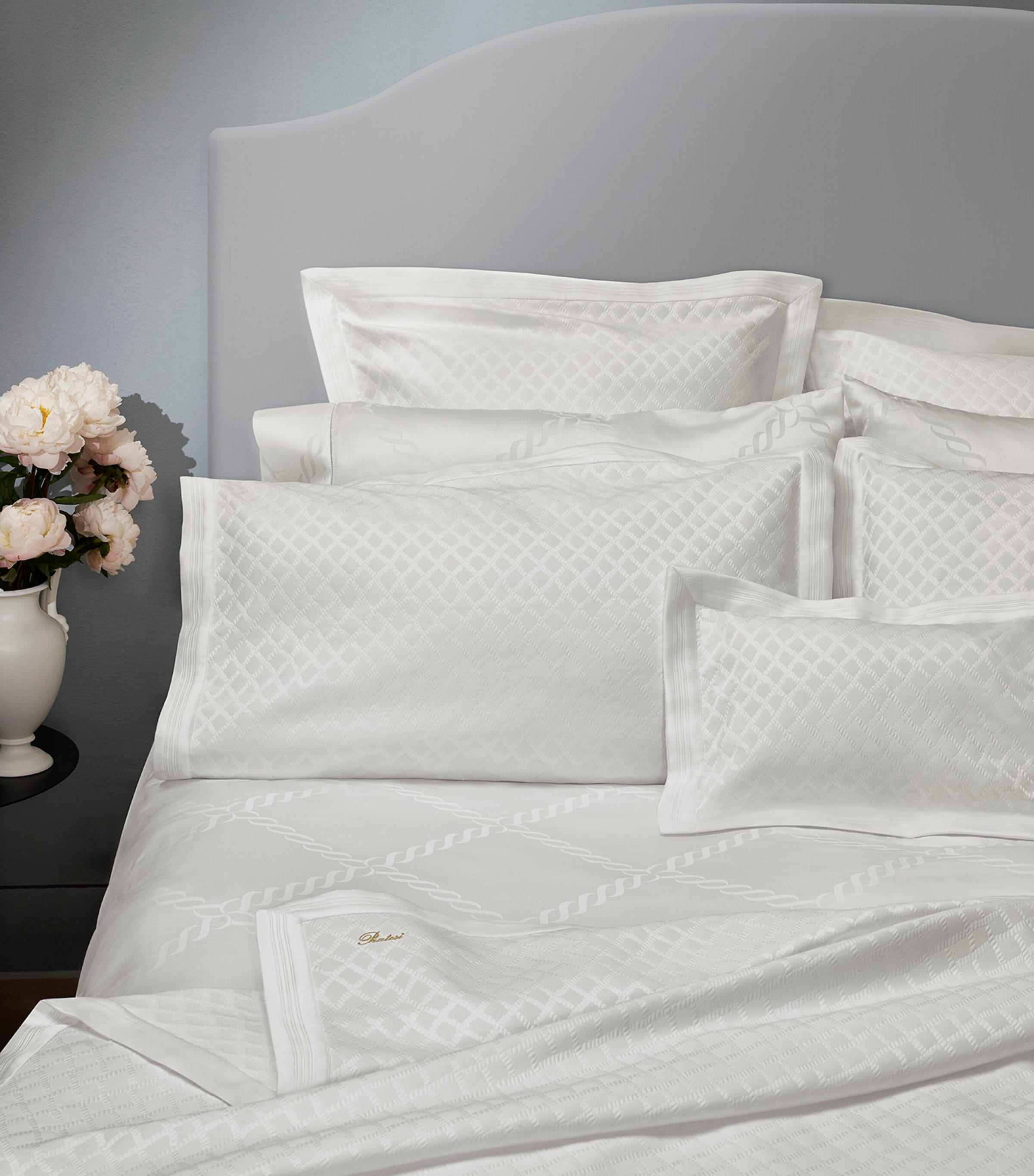 Cordone Boudoir Sham (30cm x 40cm) WHITE Image 2