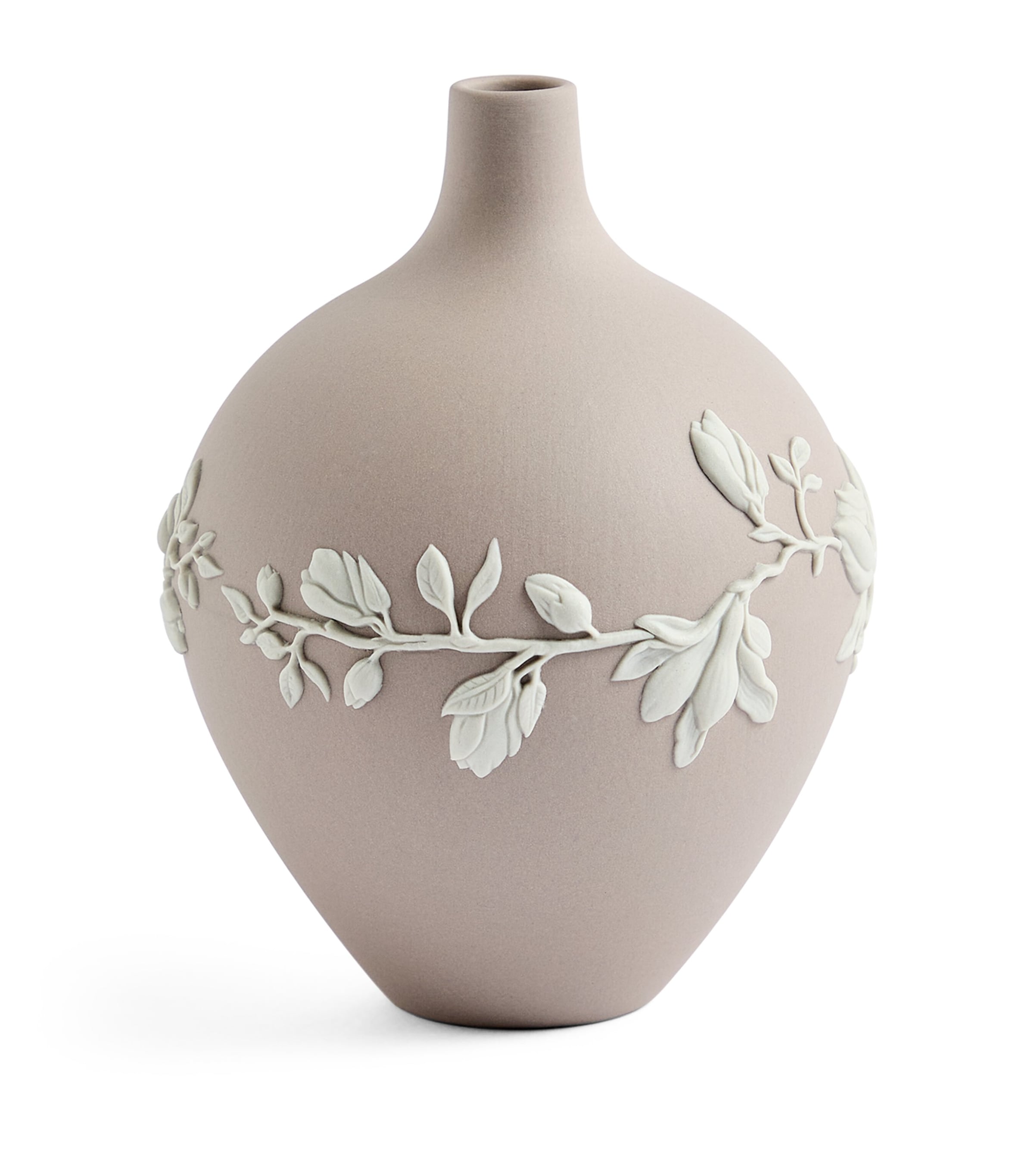 Magnolia Blossom Bud Vase (14cm) BROWN Image 3