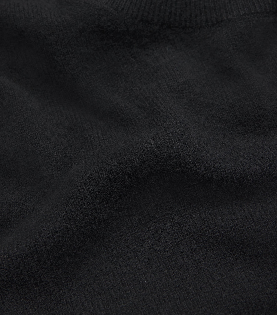 Light Pure Cashmere High-Neck Sweater BLACK Image 5