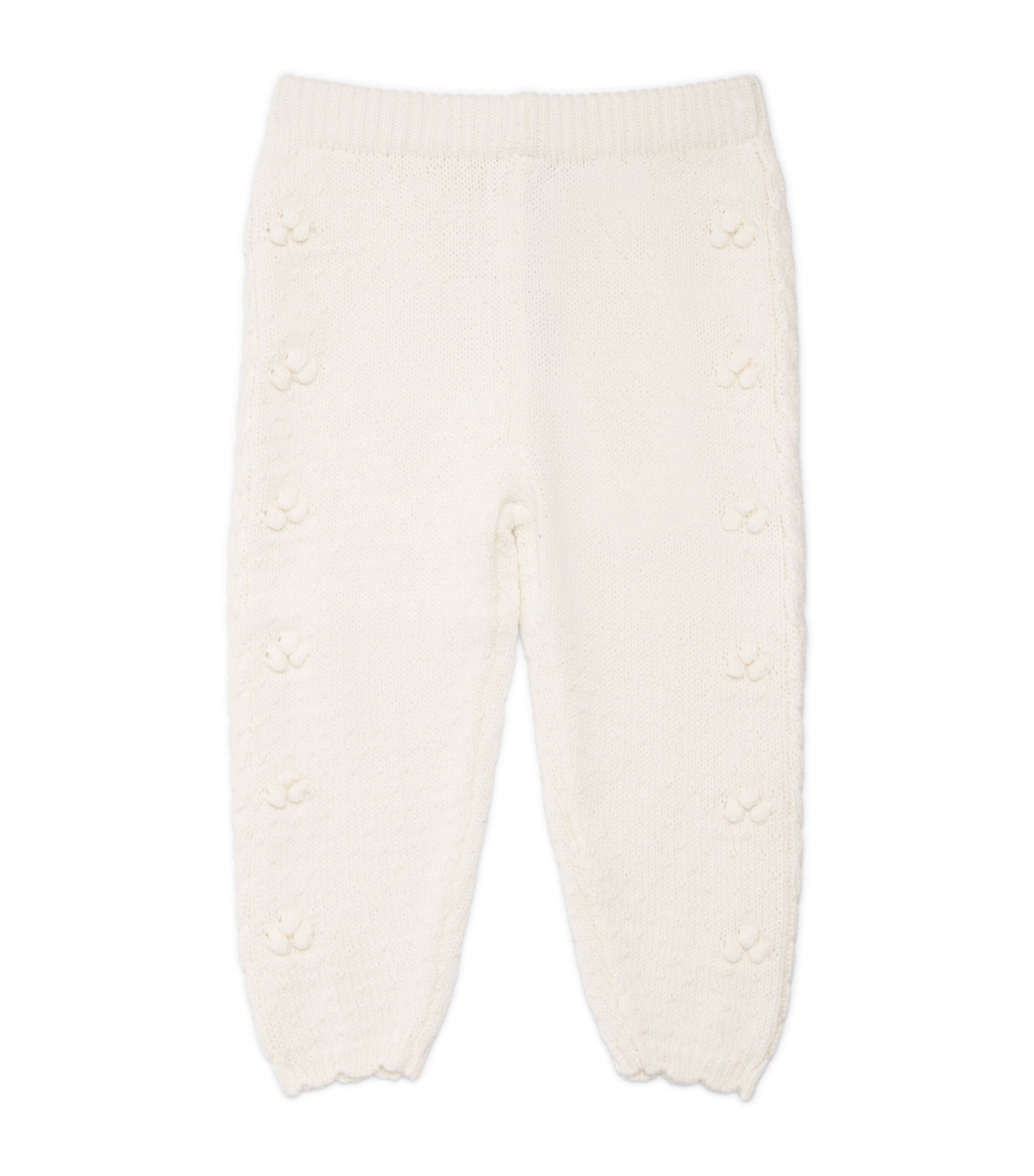 Louise Misha Cotton Molda Leggings (3-24 Months) Cream