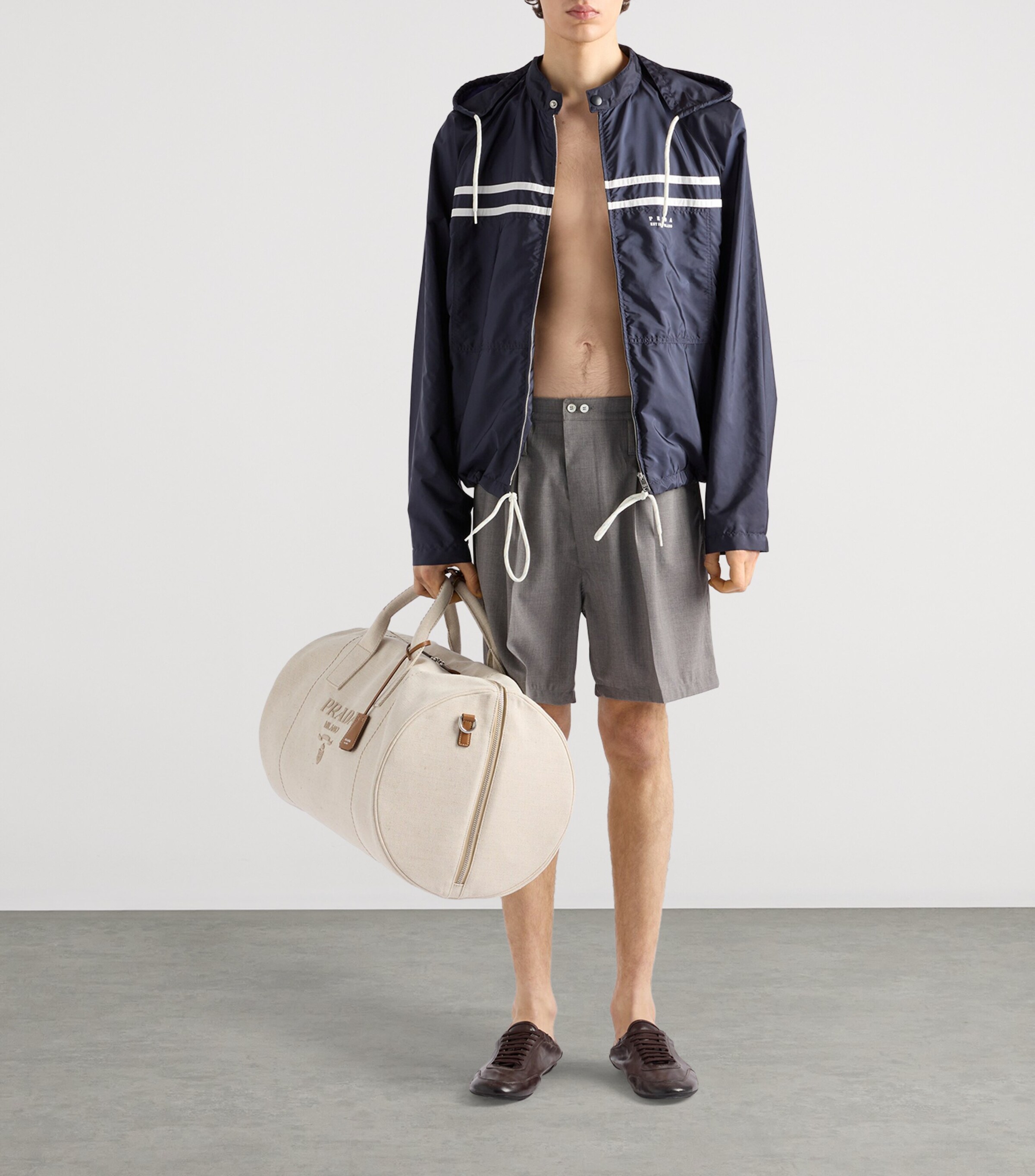 Re-Nylon Adaptable Oversized Jacket F022X Image 2