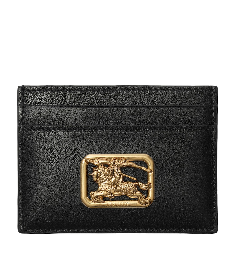 Burberry Leather Rider Card Holder Black Image 1