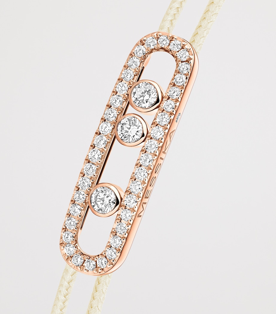 Messika Messika Care(s) Rose Gold and Diamond Bracelet (0.26ct) Pink Gold Image 3