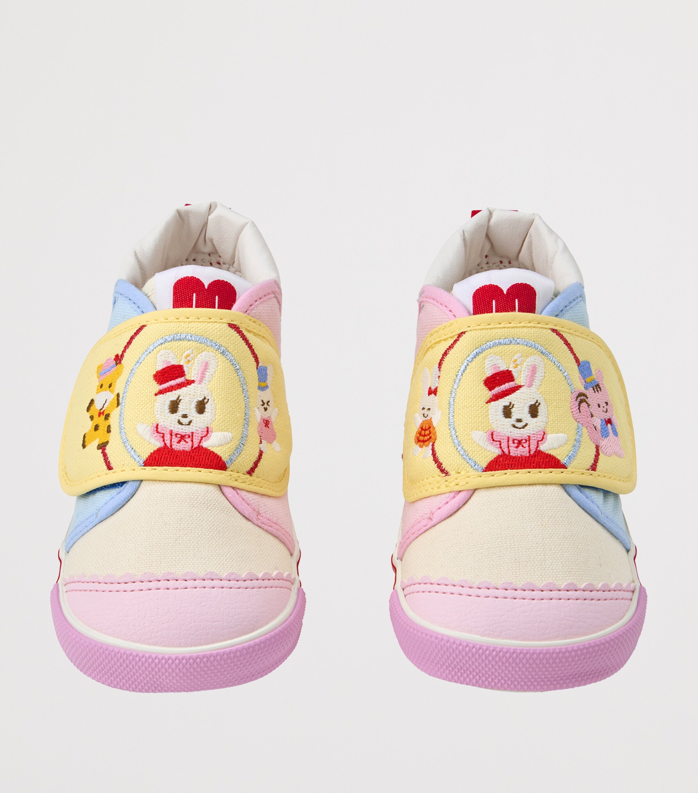 Cotton-Blend Velcro Sneakers 87 Image 4