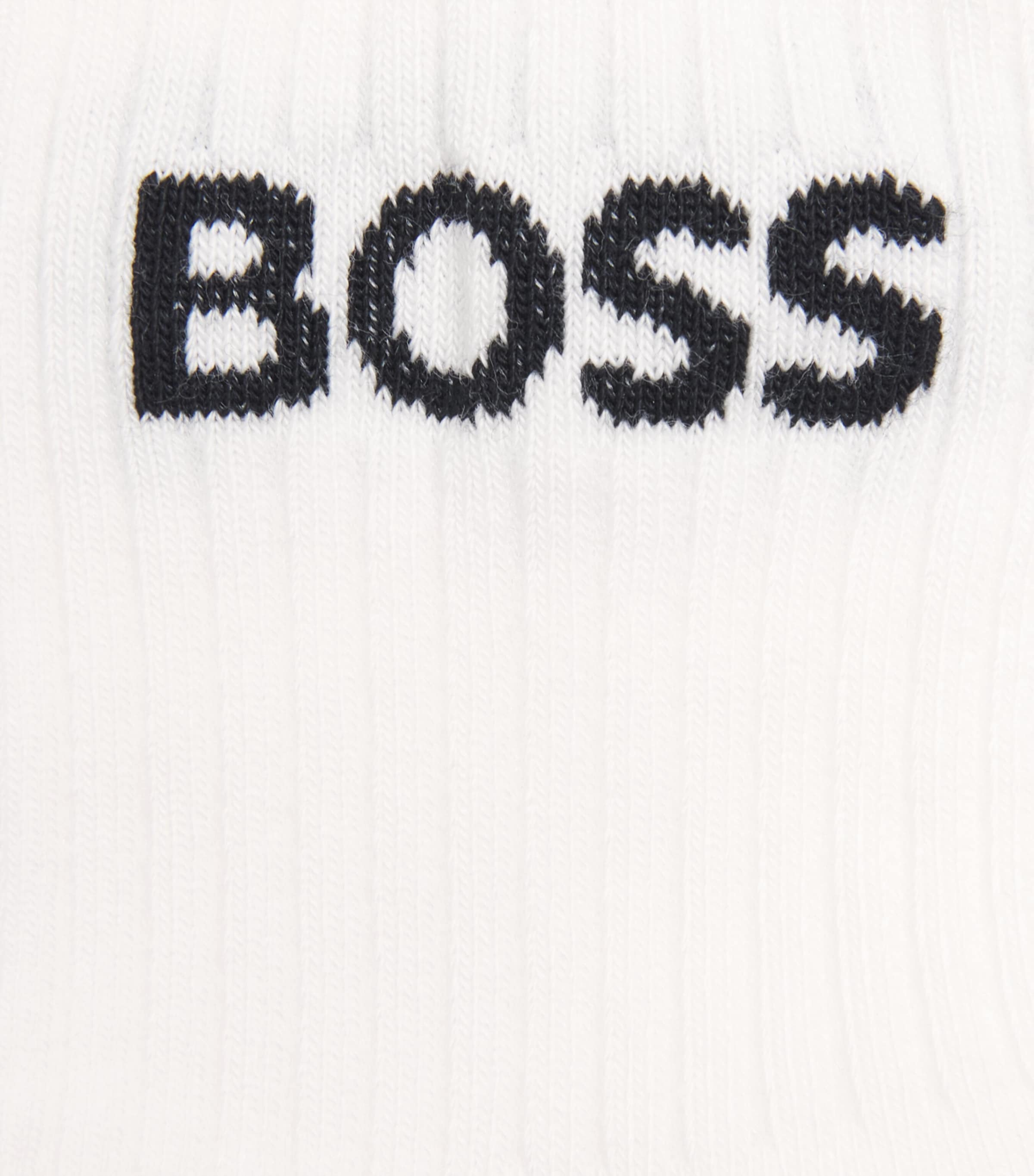 BOSS Kidswear Logo Socks (Pack of 5) White Image 2