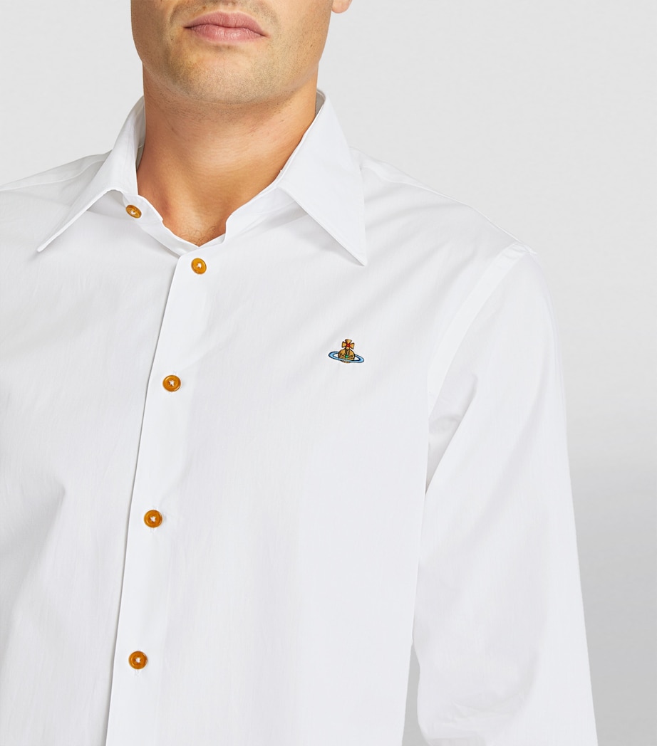 Long-Sleeved Orb Shirt A401 - WHITE Image 6