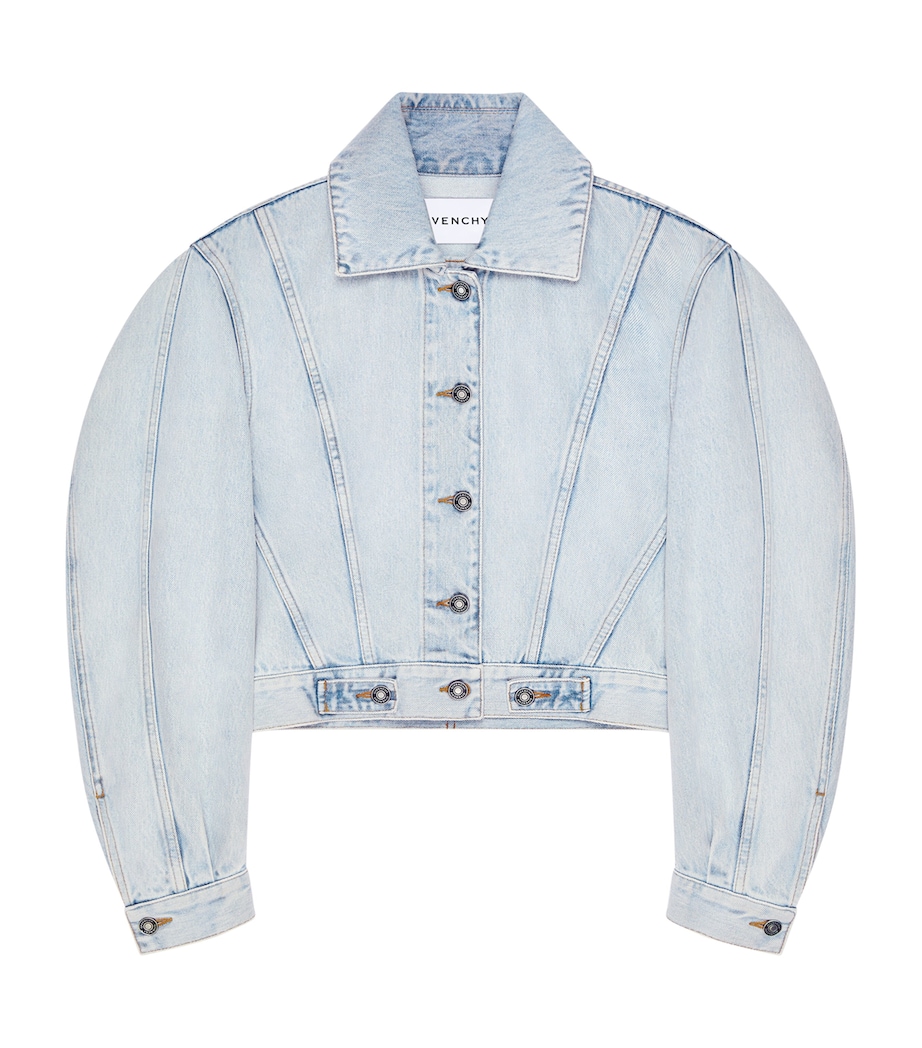 Cocoon Reverse Denim Jacket LIGHT BLUE Image 1