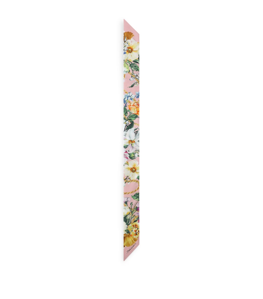 Silk Floral Foulard HH5JC-MIXFIOR Image 1