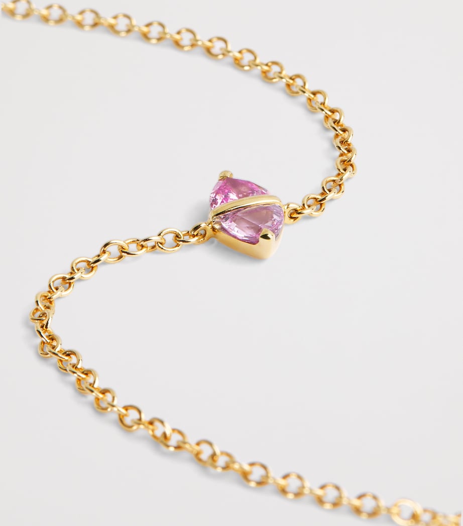 Yellow Gold and Sapphire Tilly Bracelet YELLOW GOLD Image 4