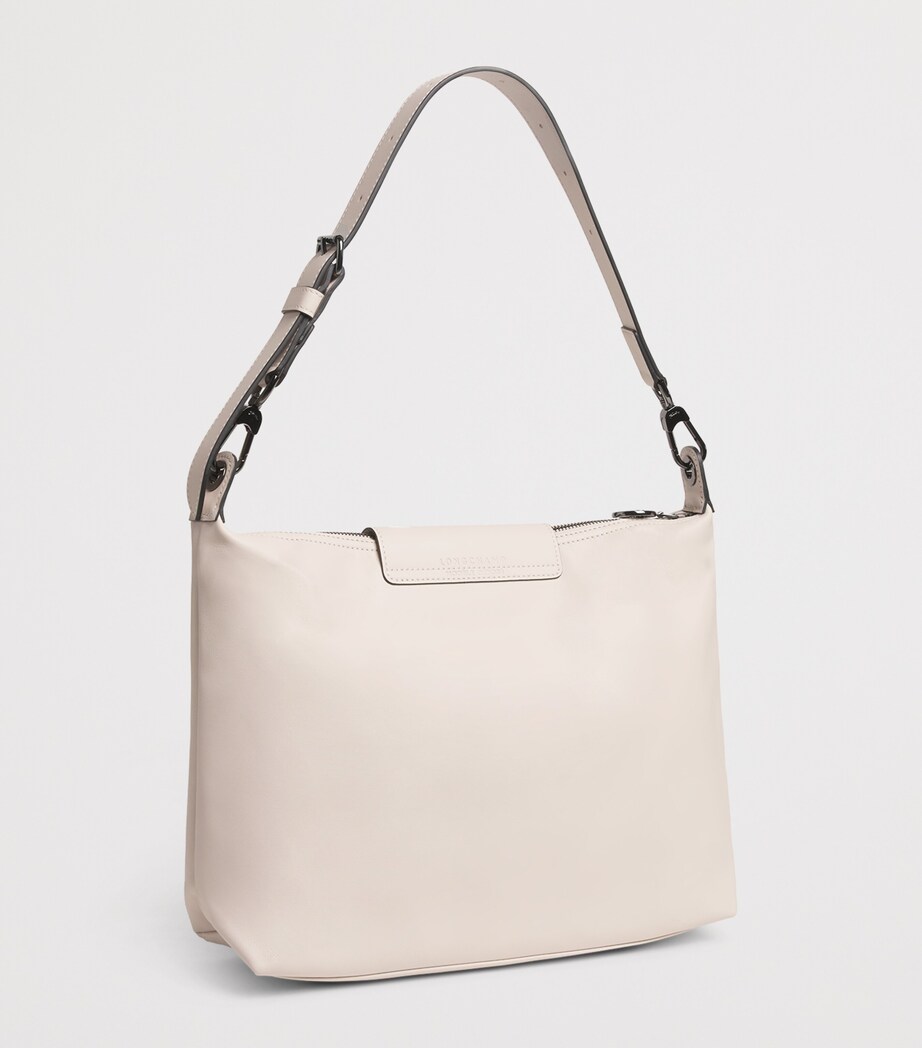 Large Leather Le Pliage Xtra Tote Bag 555 PAPER Image 3