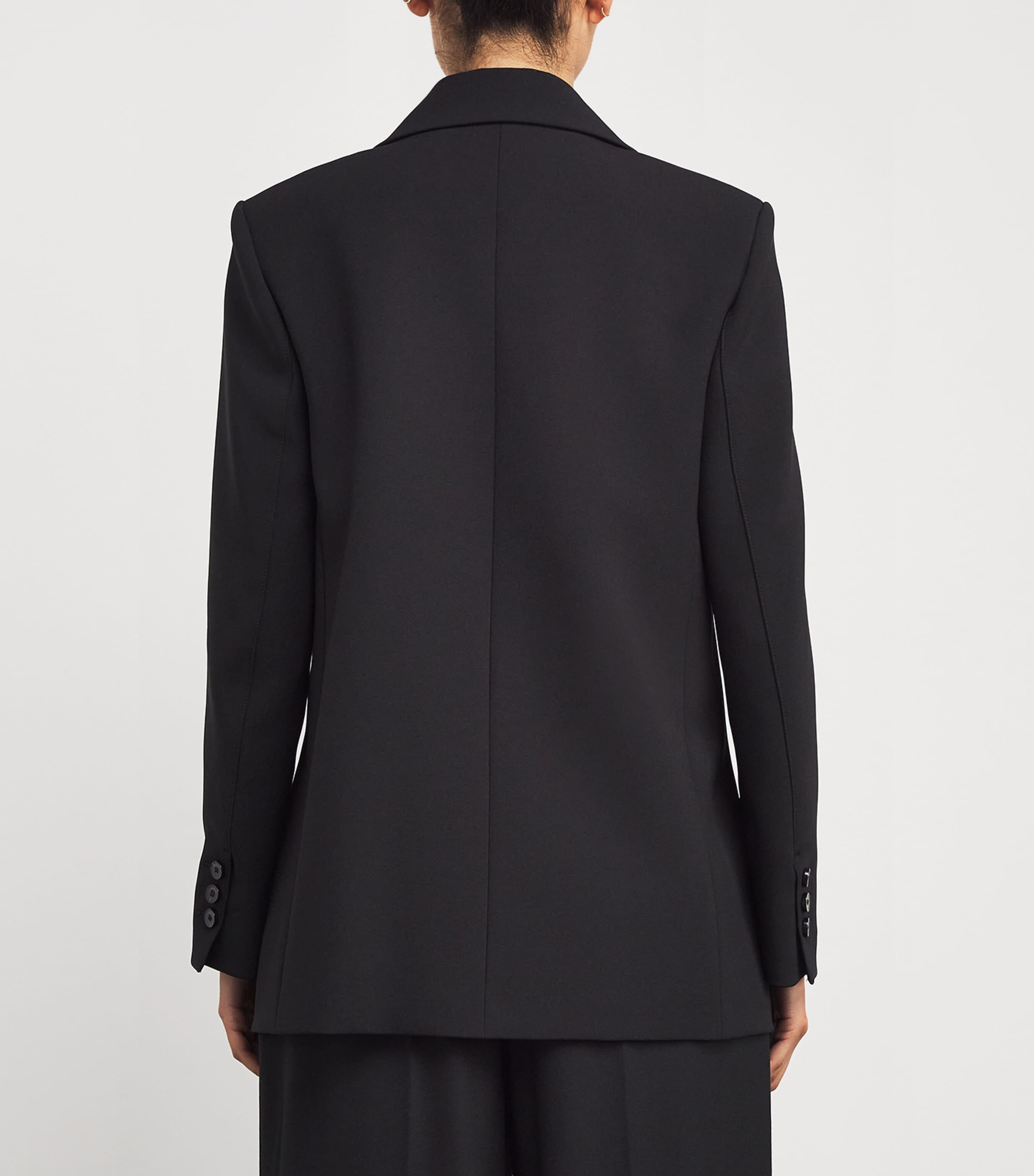 Double-Breasted Blazer BLACK Image 4