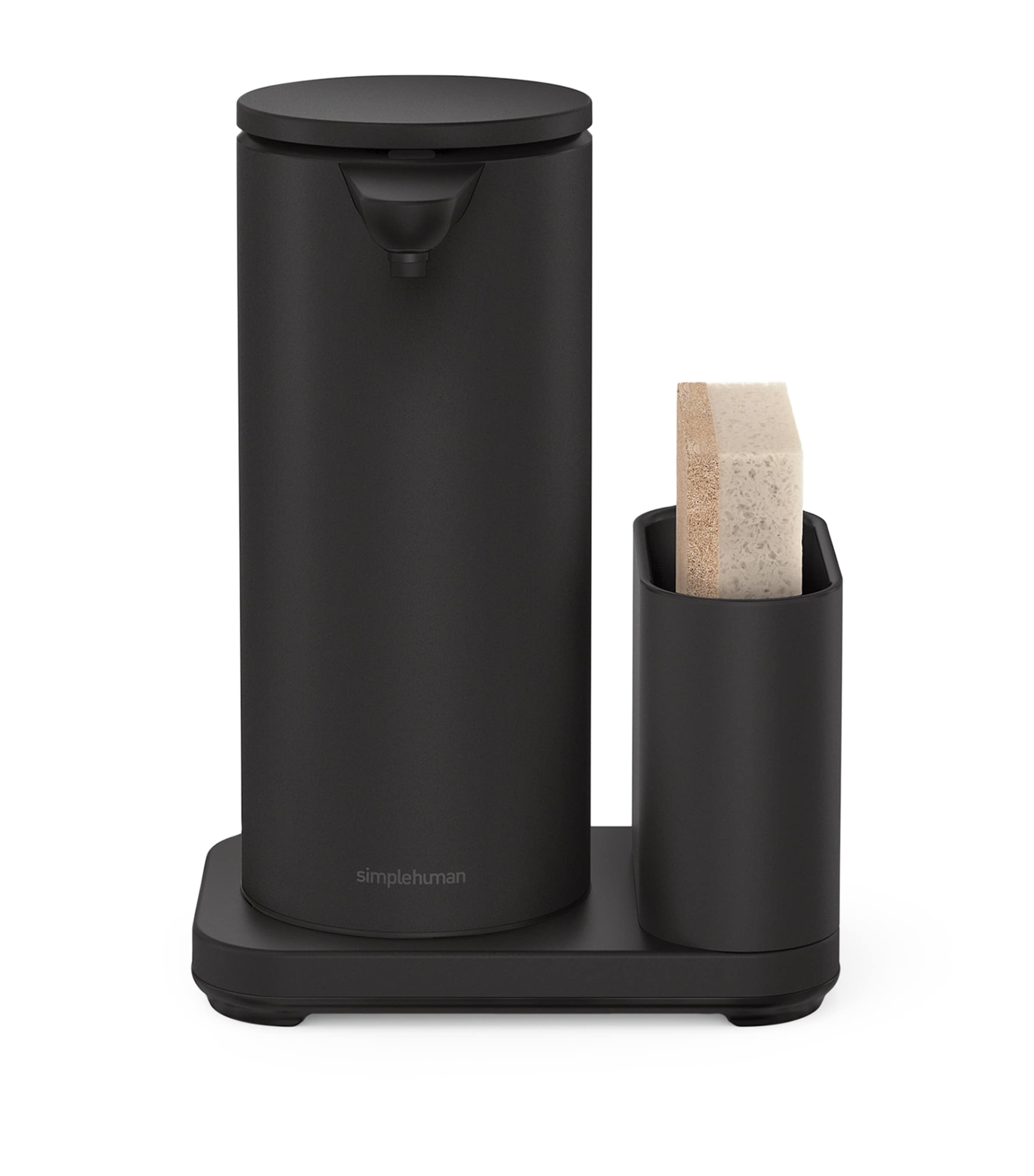 Simplehuman Large Sensor Dispenser With Caddy In Black