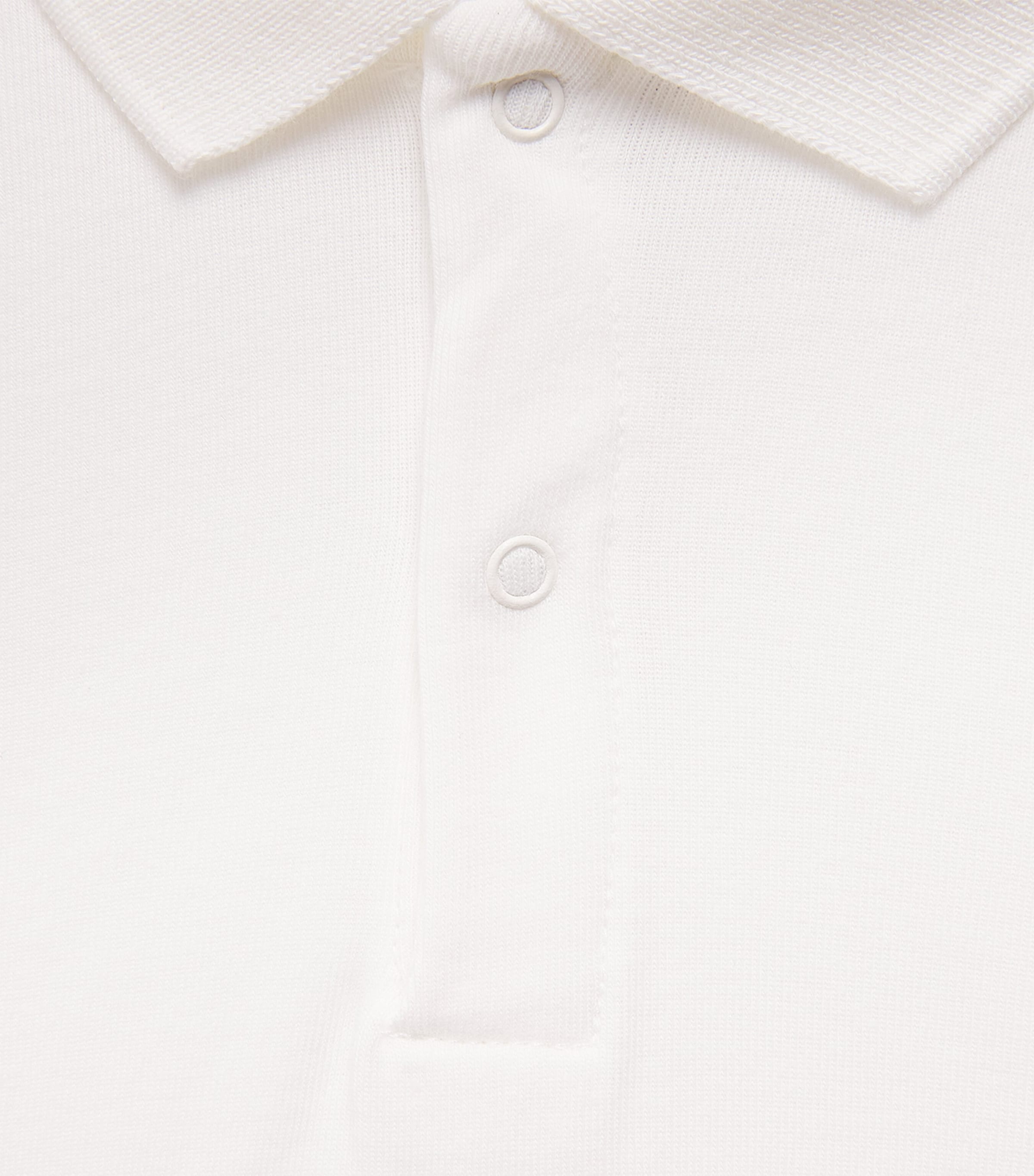 Petit Bateau Polo Collar Bodysuit Image 2