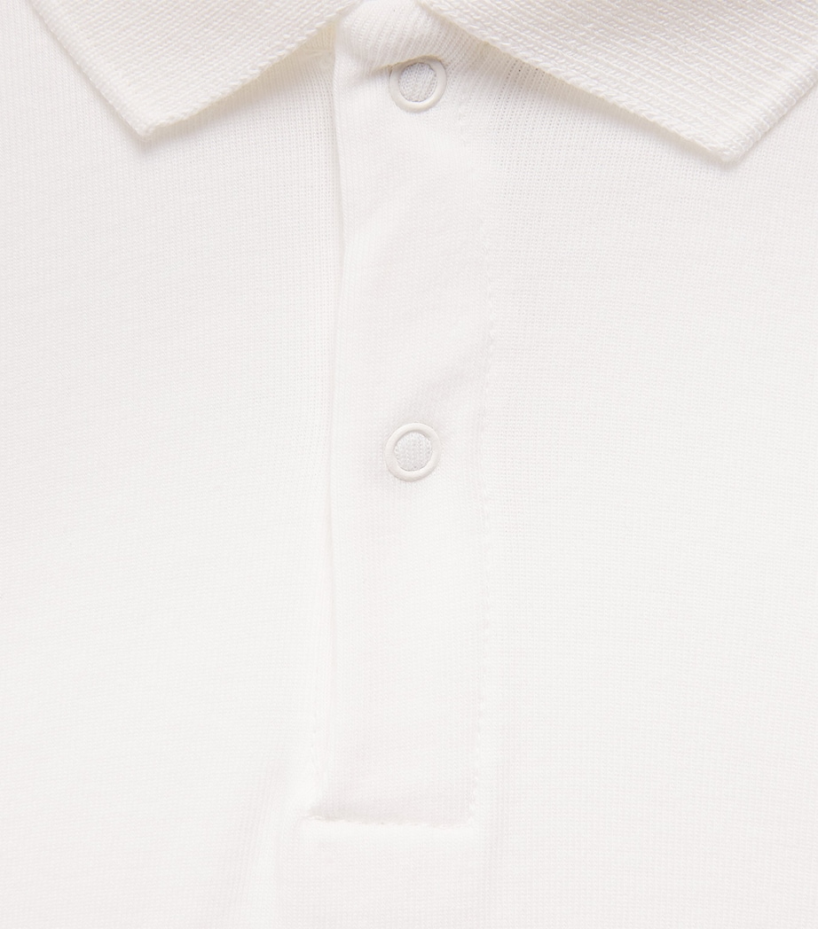 Petit Bateau Polo Collar Bodysuit Image 2