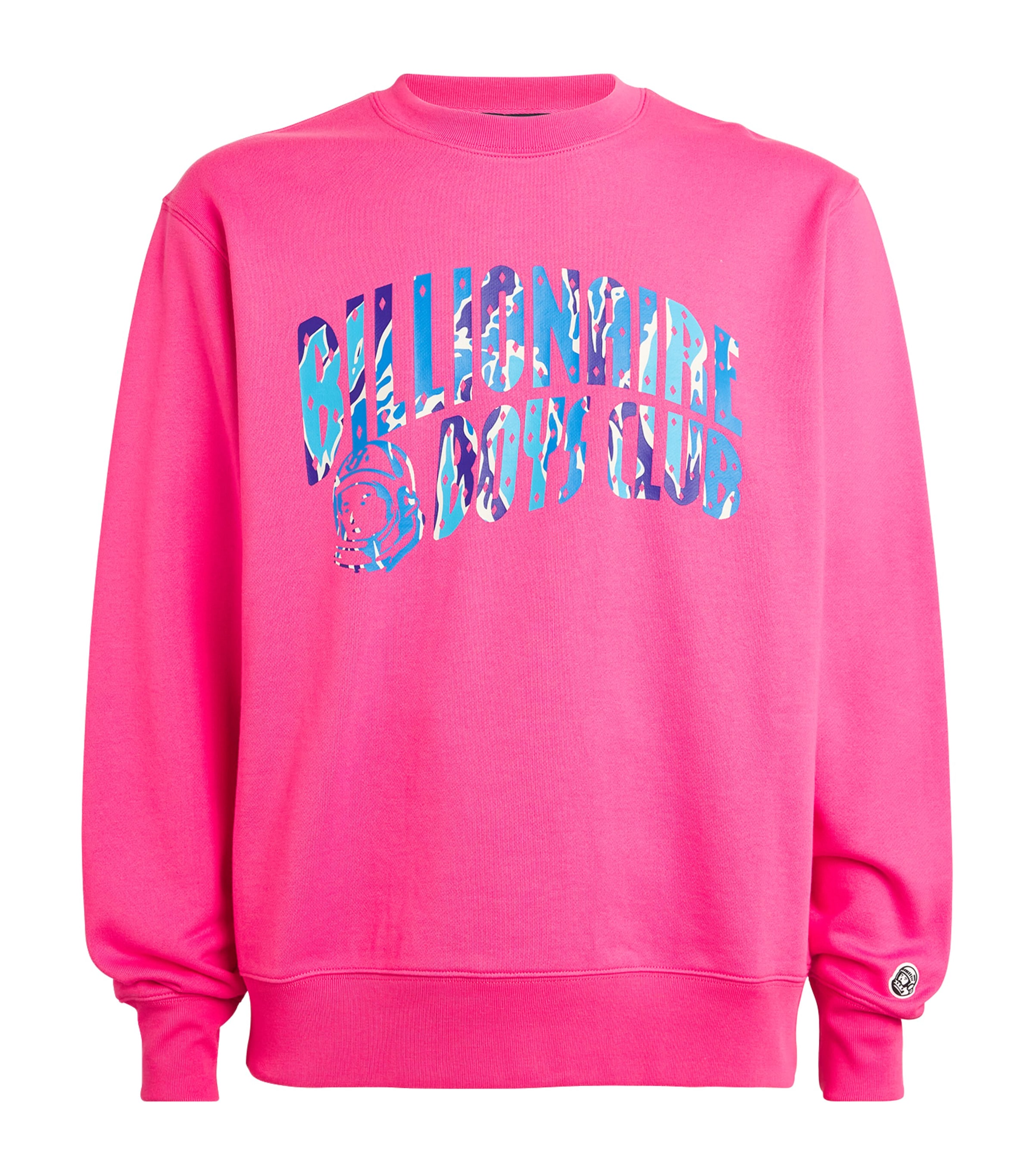 BILLIONAIRE BOYS CLUB COTTON ARCH LOGO SWEATSHIRT 