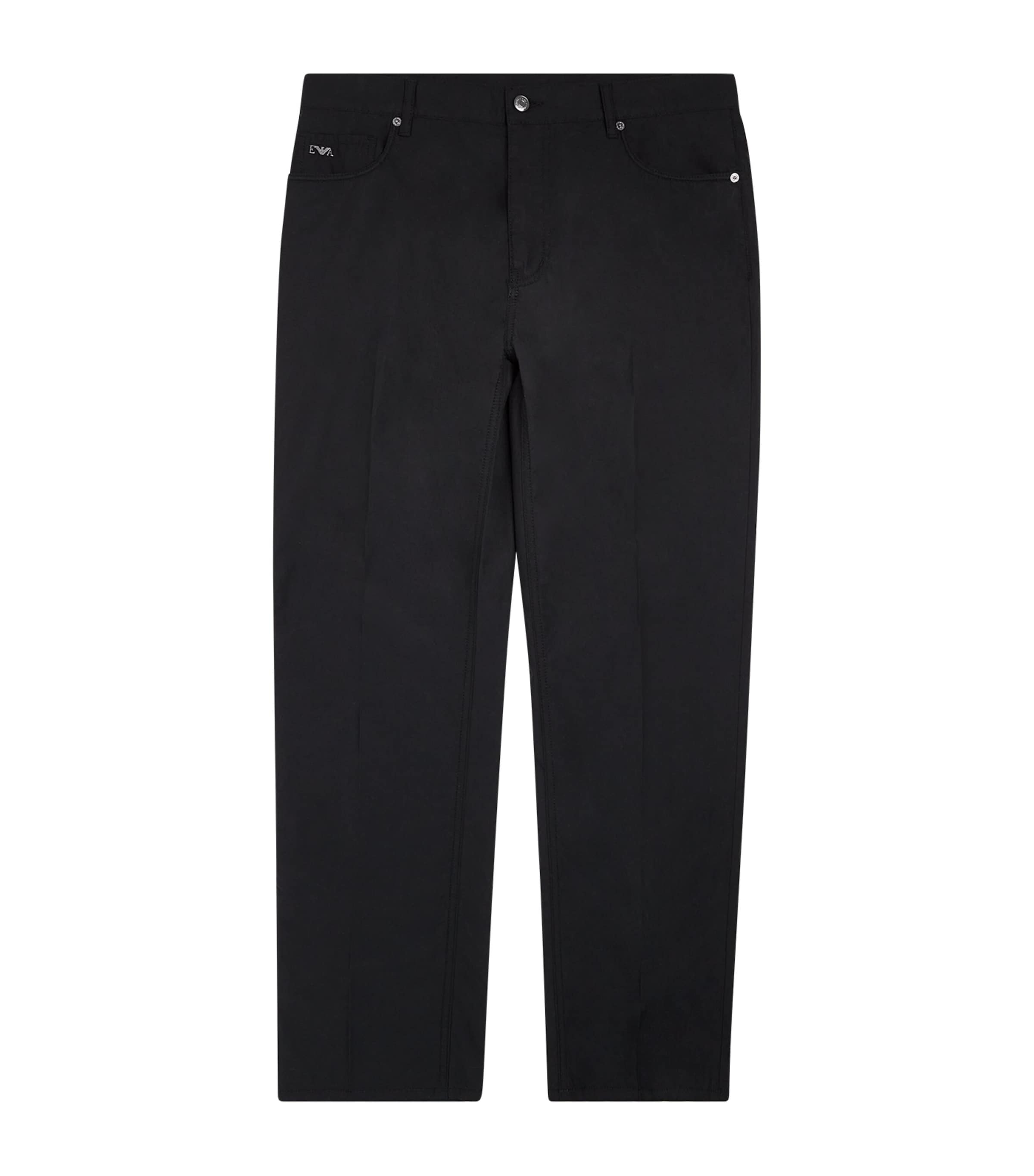 Emporio Armani Mens Cotton Cargo Trousers Image 1