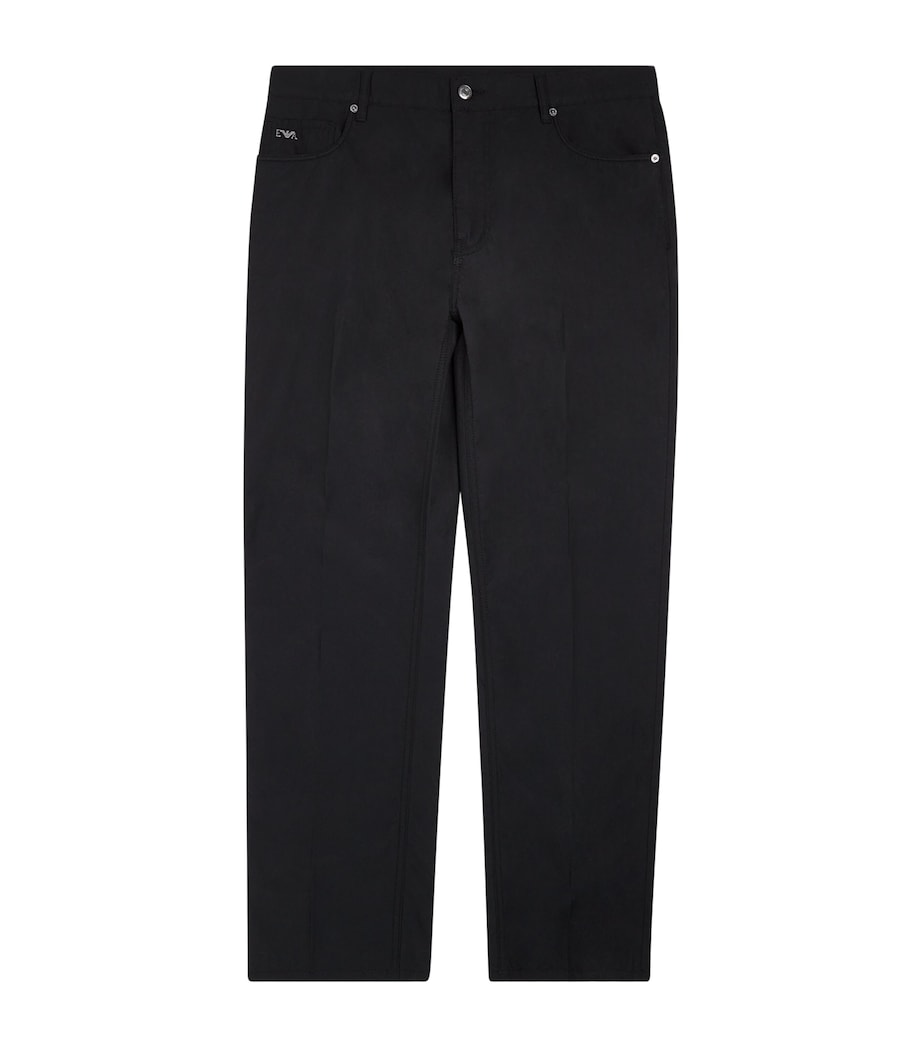 Emporio Armani Mens Cotton Cargo Trousers Image 1