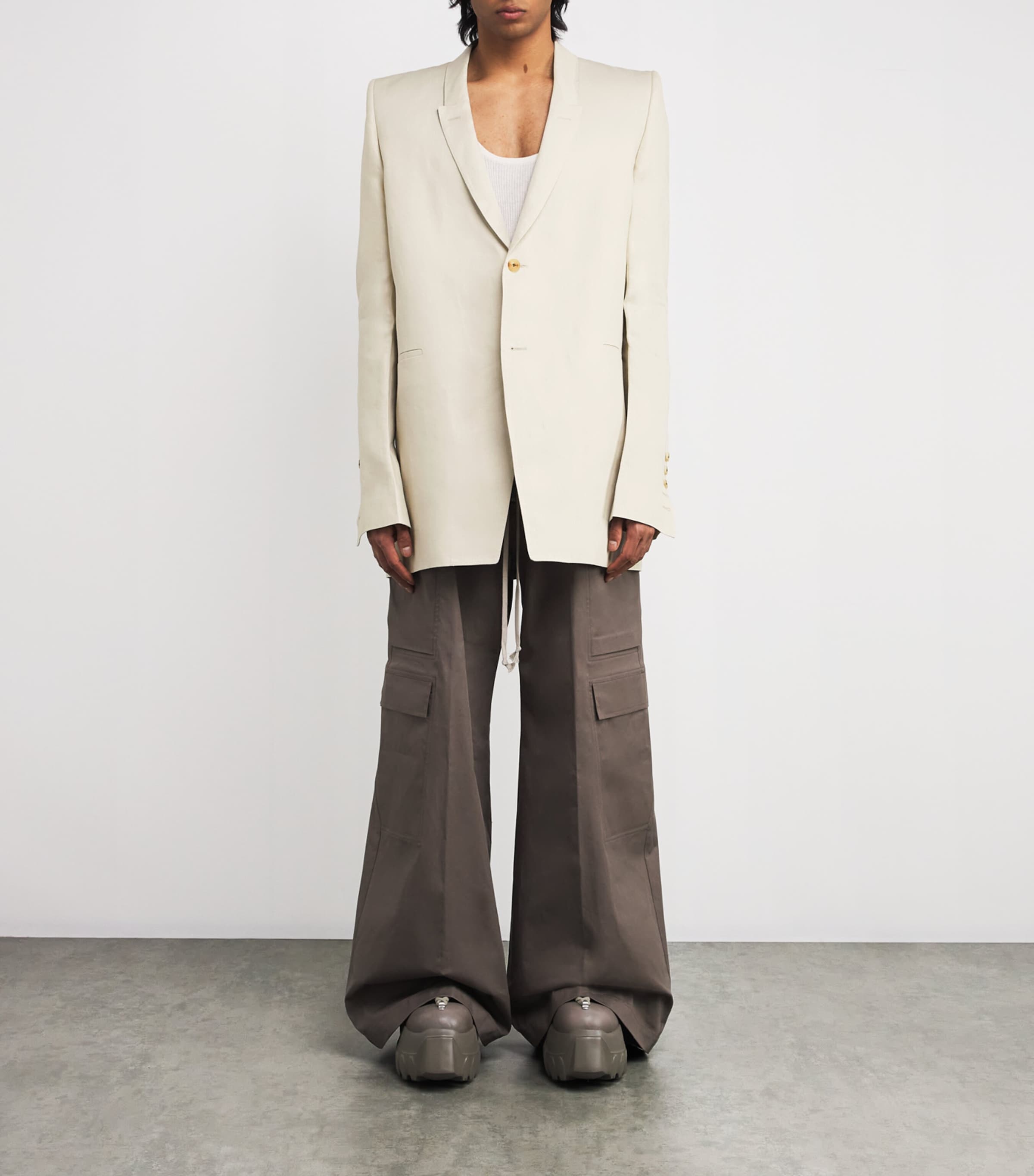 Virgin Wool Dirt Blazer 41/DINGE Image 2