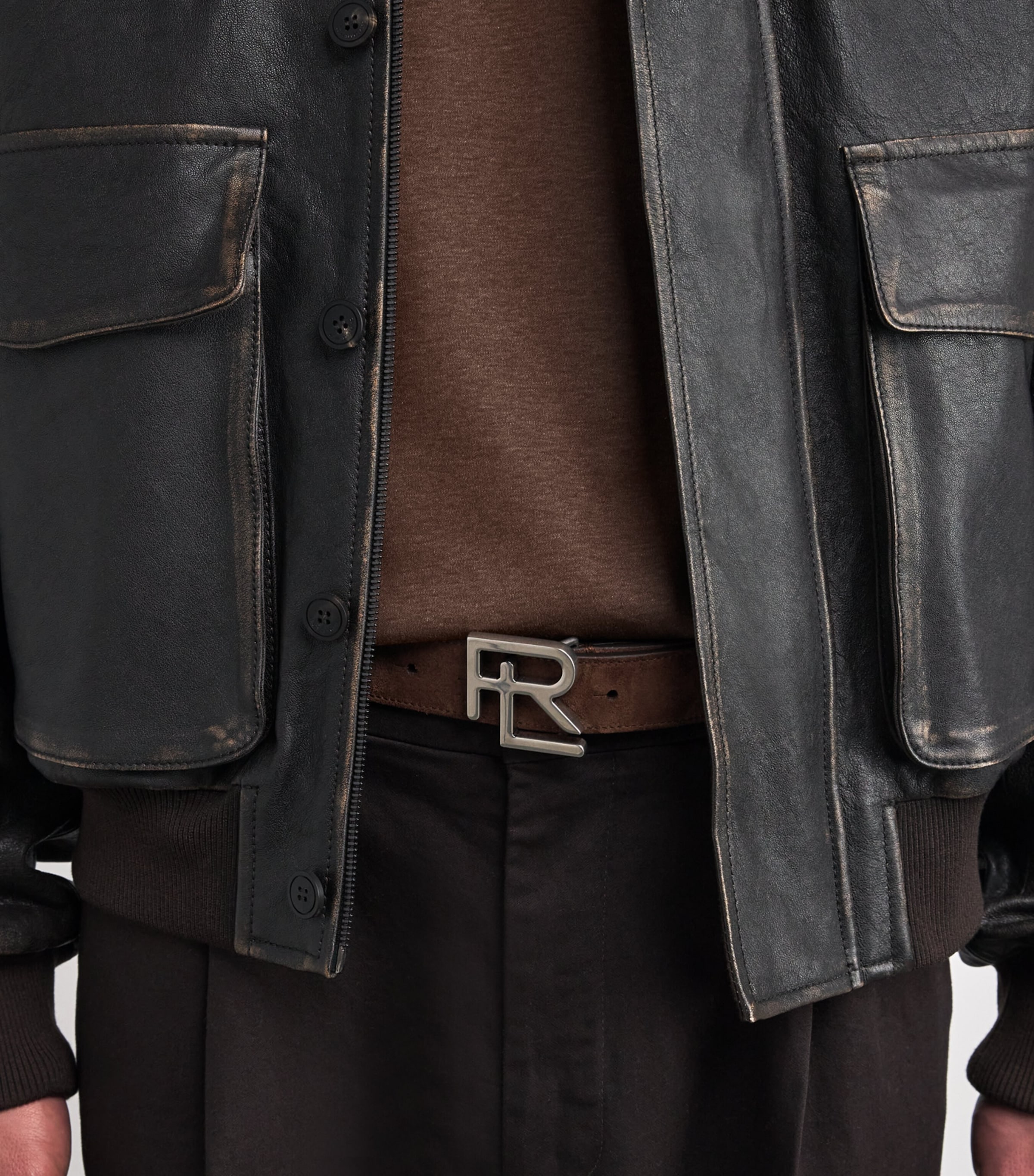 Pima Cotton Polo Pony T-Shirt NUTMEG BROWN HEATHER Image 6