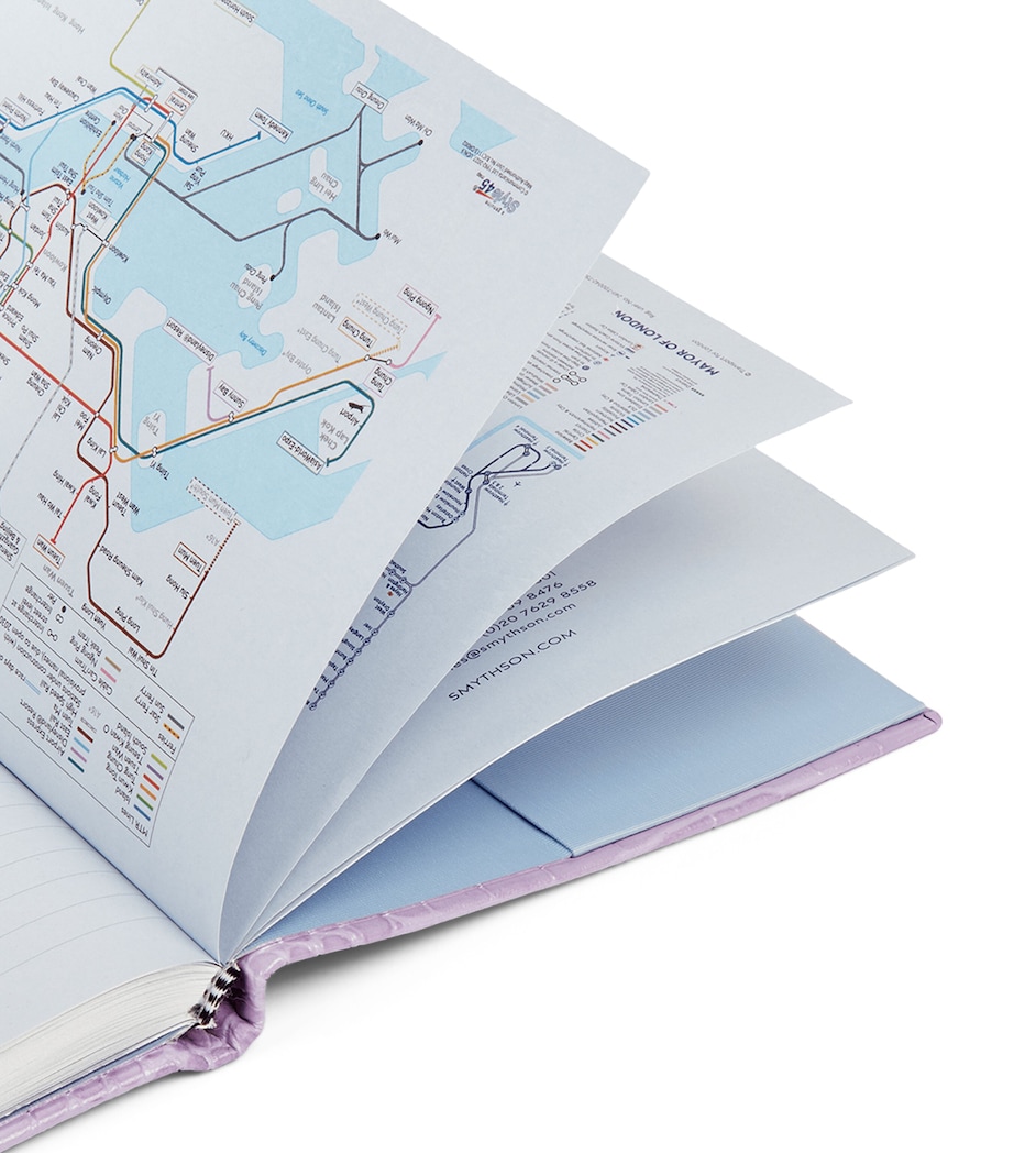 Mara Leather 2026 Soho Planner LILAC Image 7