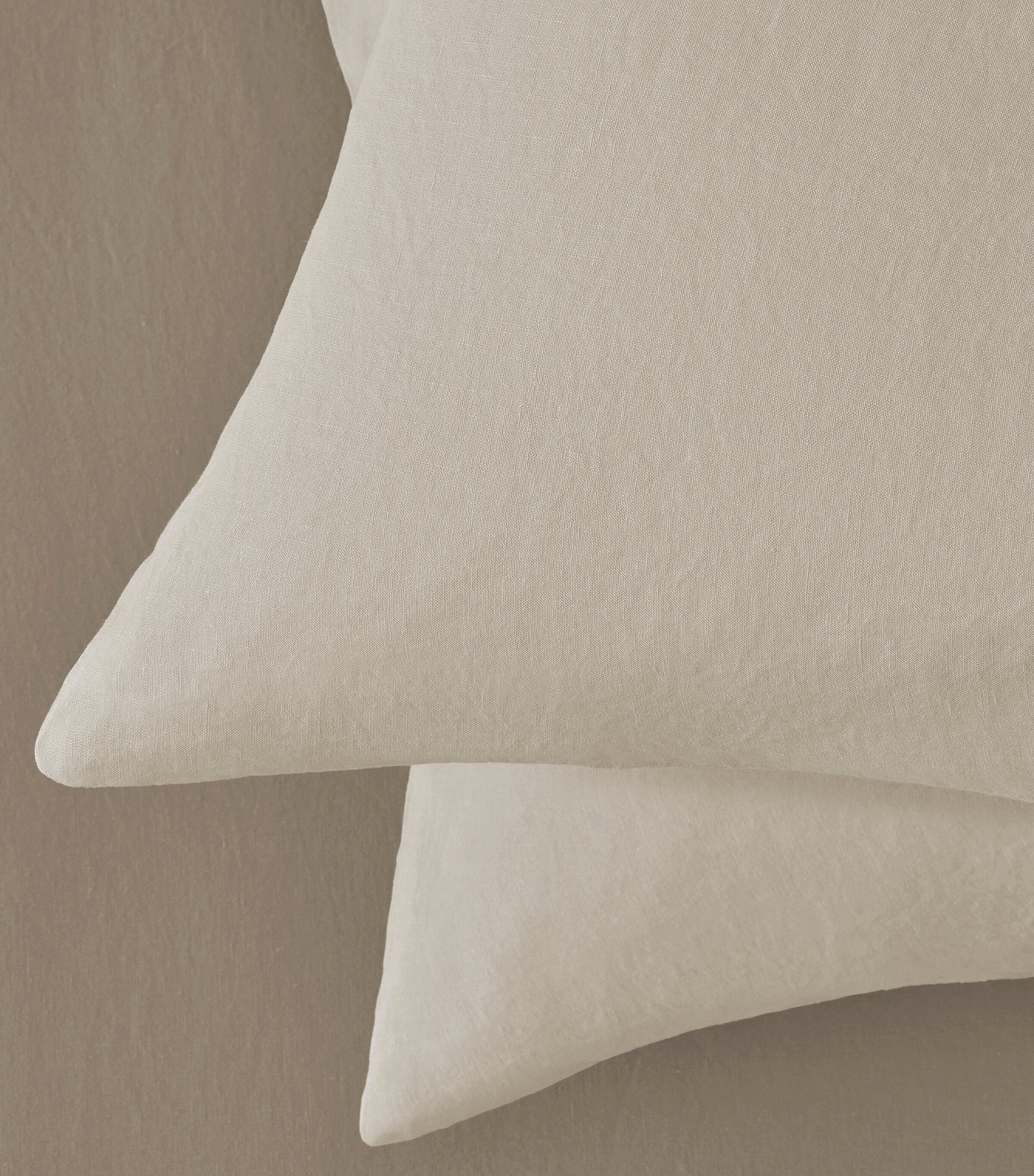 Society Limonta Linen Rem Standard Pillowcase Pair (50cm x 80cm) Marmo Image 2