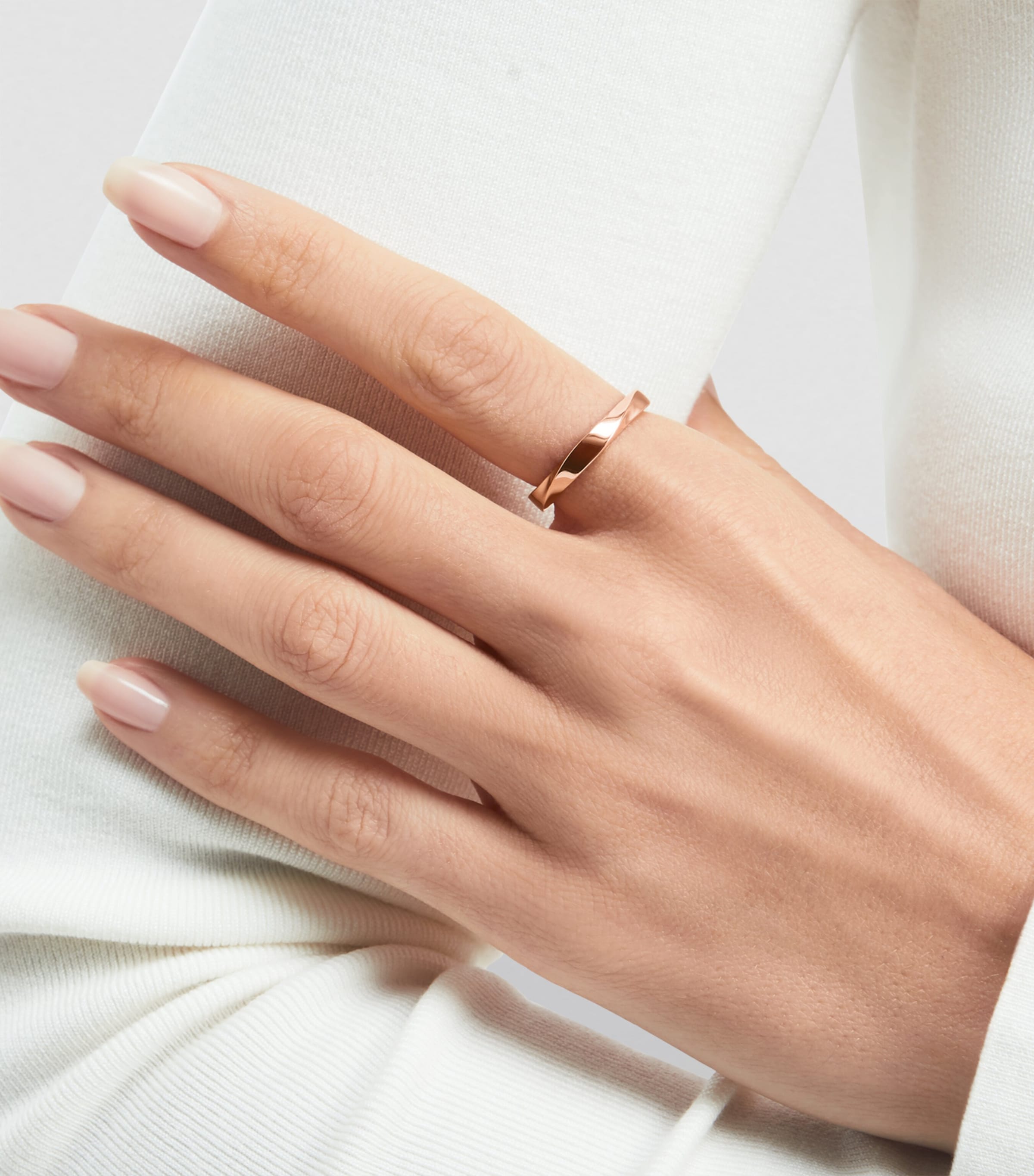 Rose Gold Spiral Ring ROSE GOLD Image 4