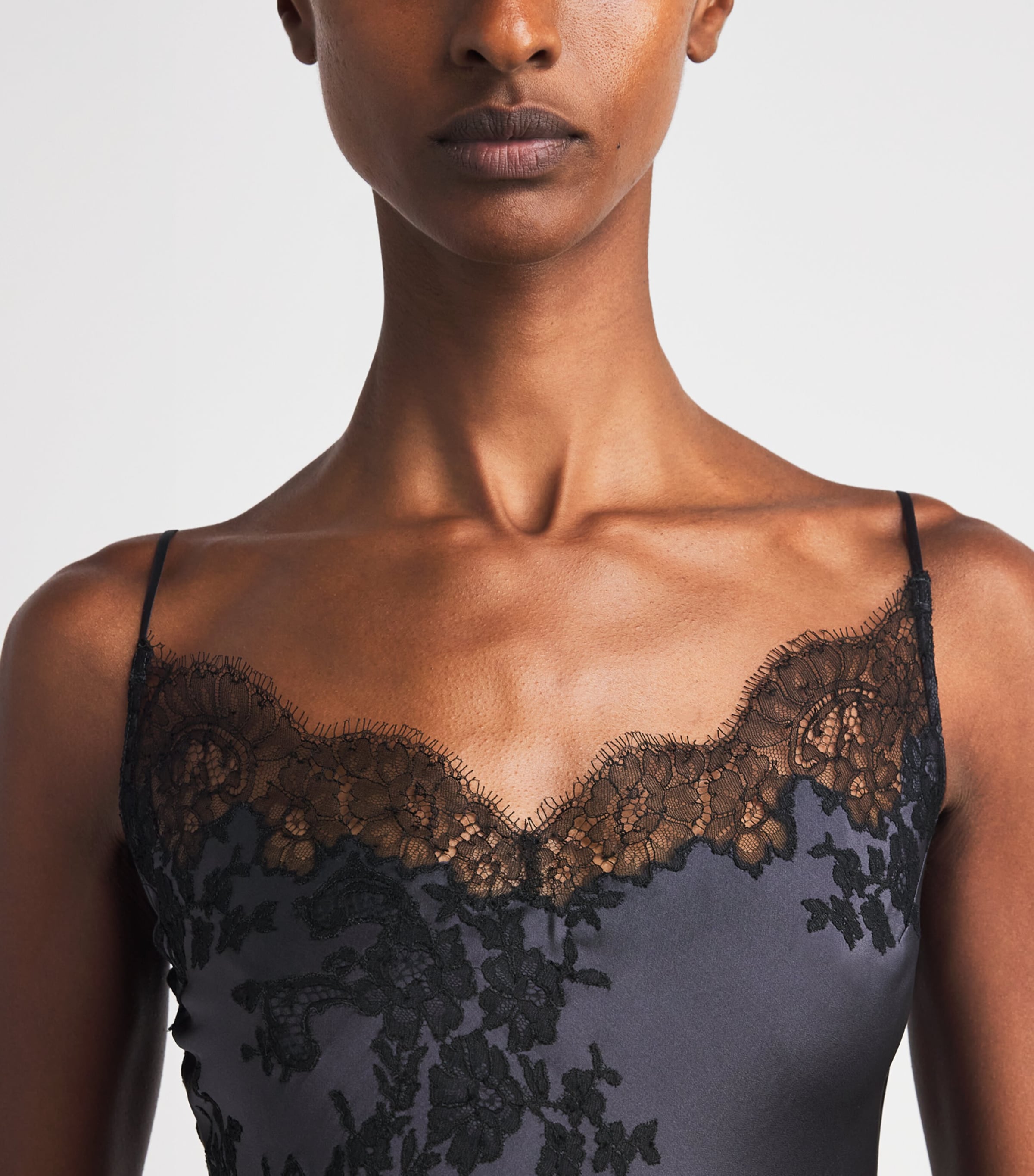 Carine Gilson Womens Silk Long Cérès Nightdress Noixdegalles Image 3