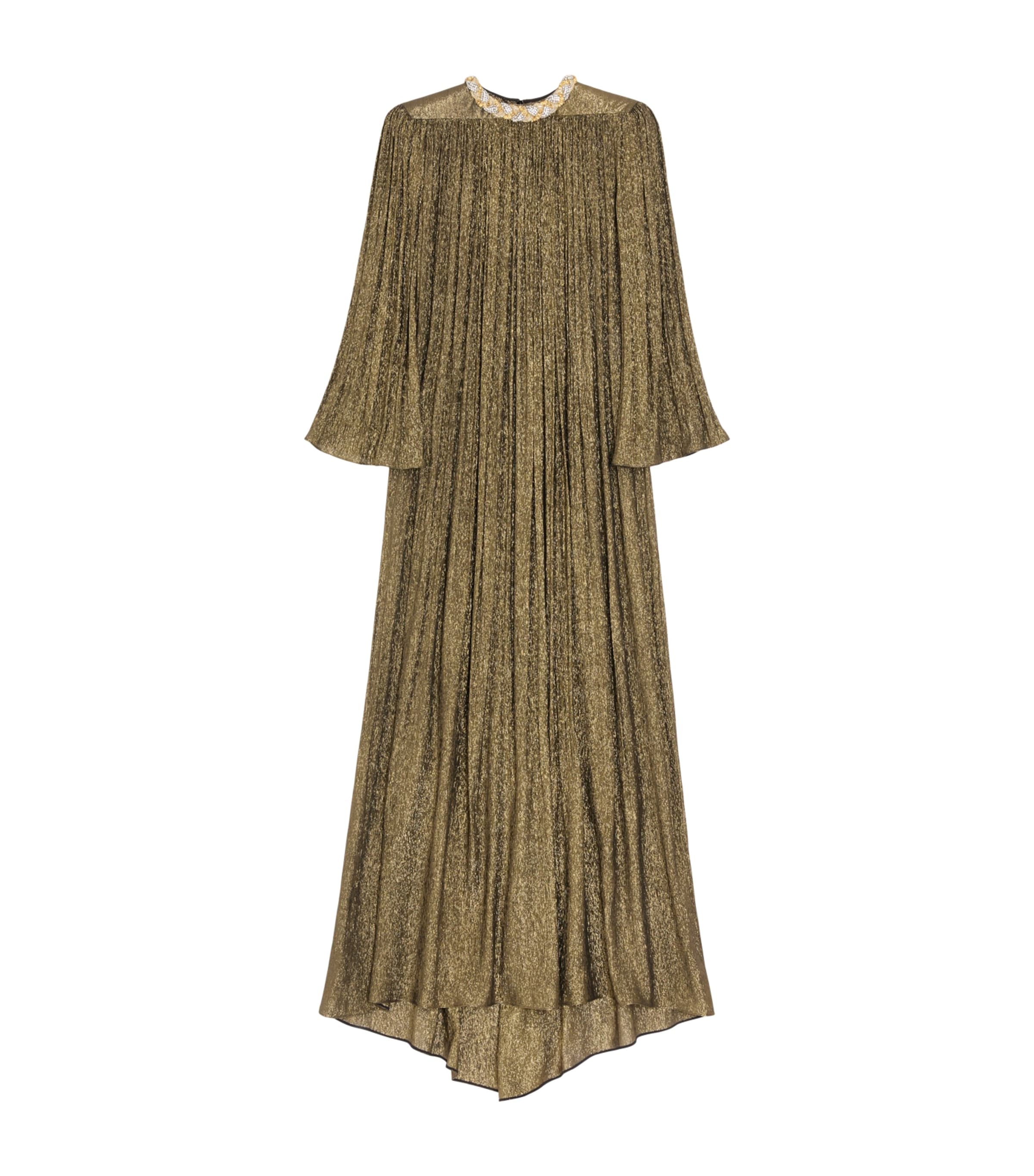 Valentino Womens Lurex Embellished Gown Image 1