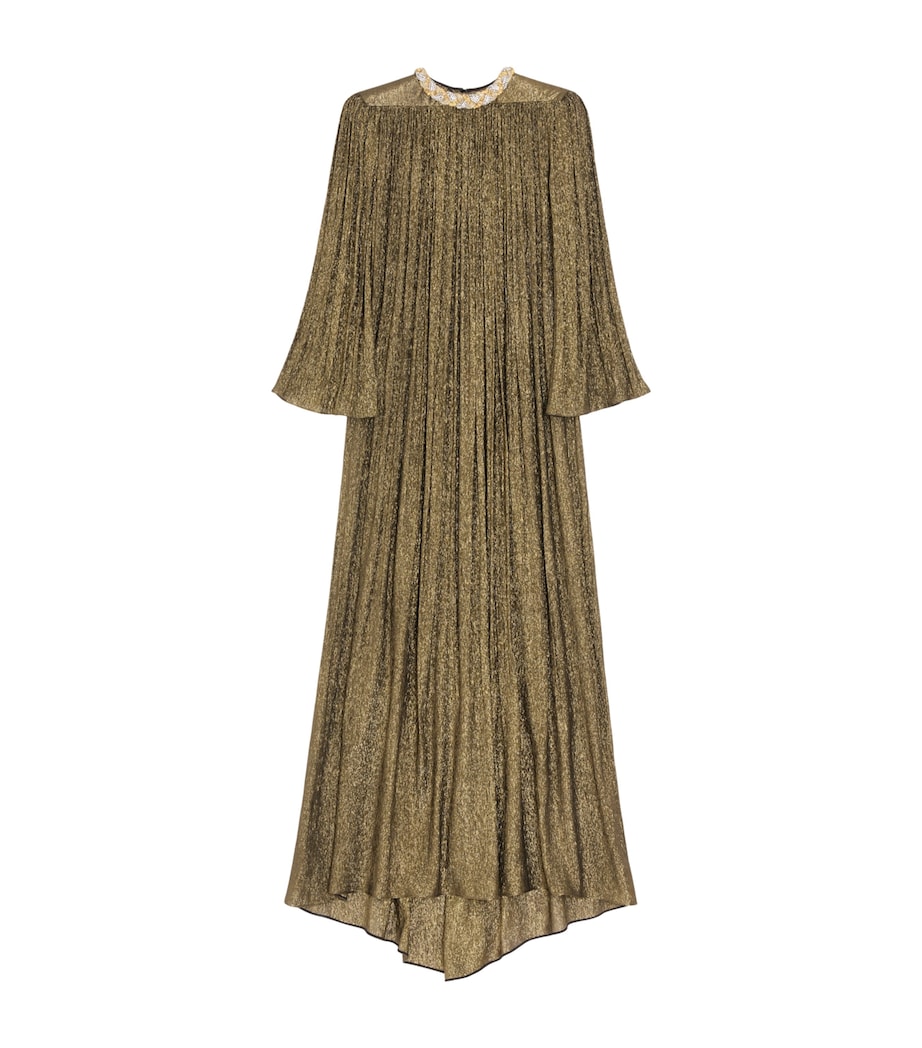 Valentino Womens Lurex Embellished Gown Image 1