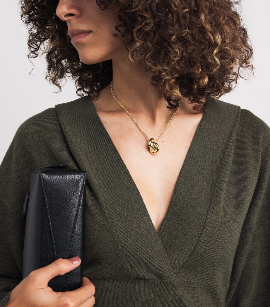 Yellow Gold Legacy Knot Necklace YELLOW GOLD Image 2