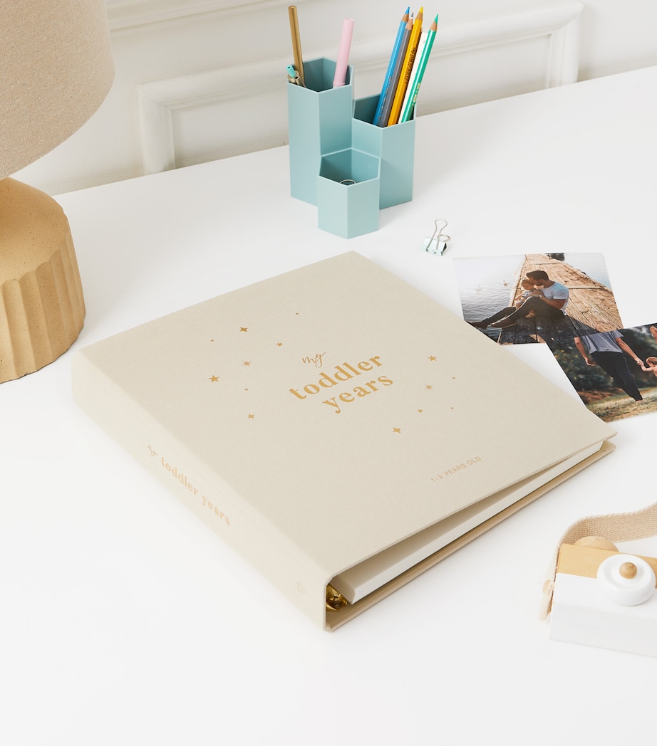 My Toddler Years Photo Album IVORY/BEIGE, GOLD Image 3
