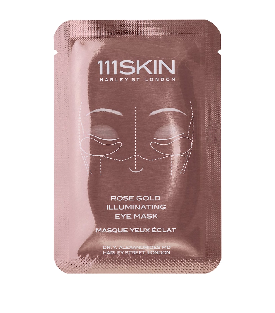 Rose Gold Illuminating Eye Mask (8 x 6ml) NO COLOUR Image 3