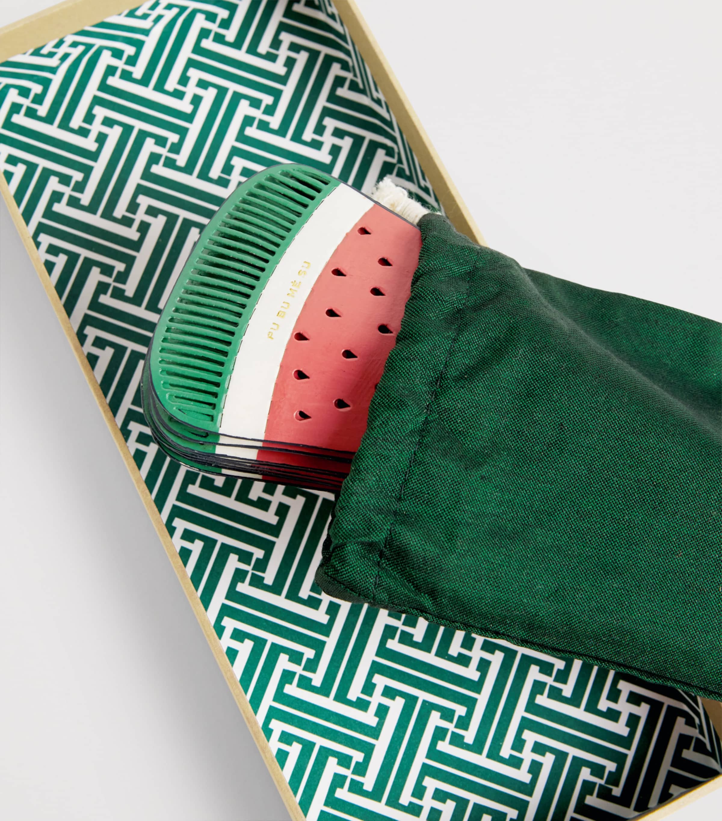 Large Watermelon Fan RED Image 3