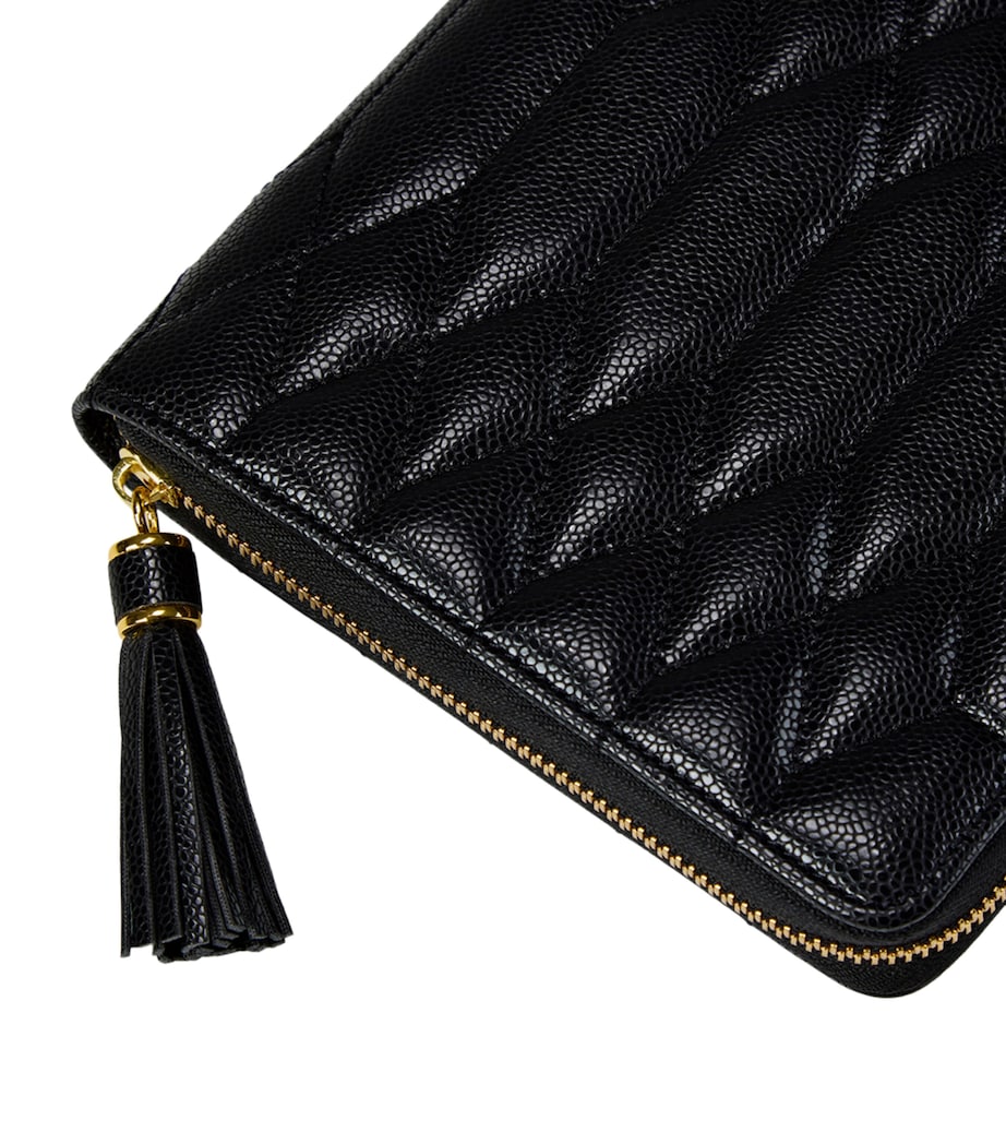 WOLF Large Lauren Portfolio Jewellery Case Black Image 6
