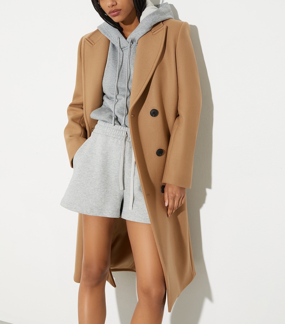 Wool-Blend Overcoat CAMEL Image 4