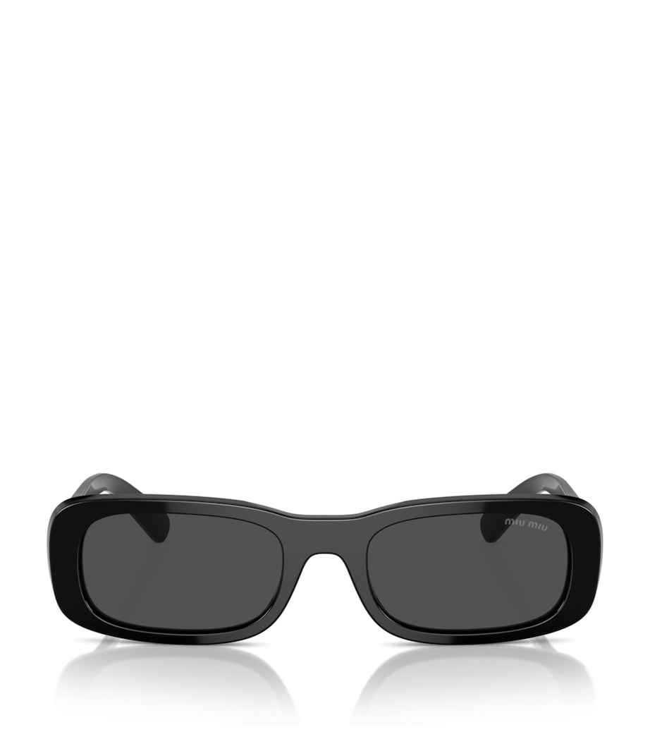 Acetate Rectangular Sunglasses 1AB5S0 Image 1
