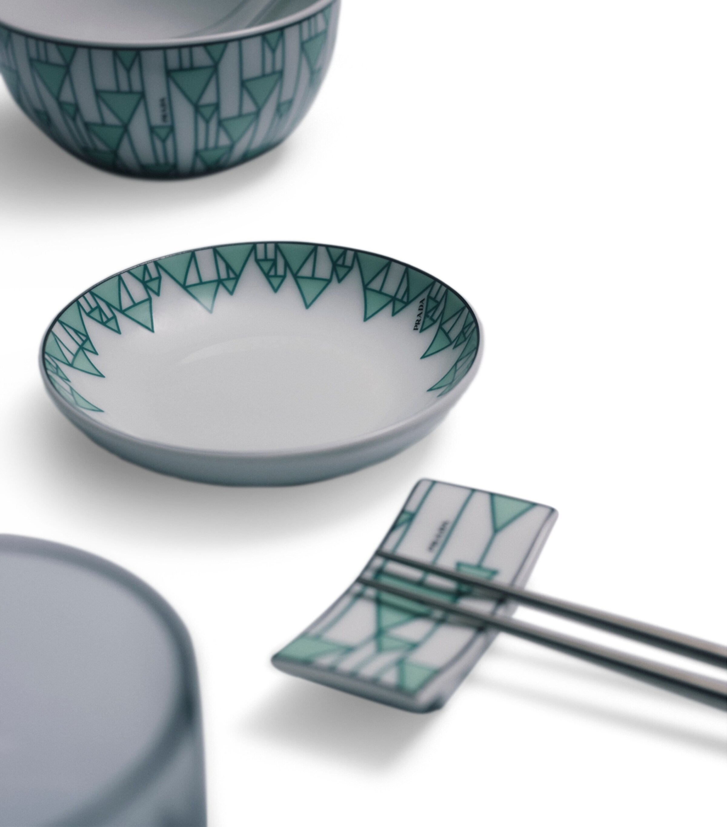 Set of 2 Porcelain Vienna Sauce Bowls (11cm) F0HM1 Image 4