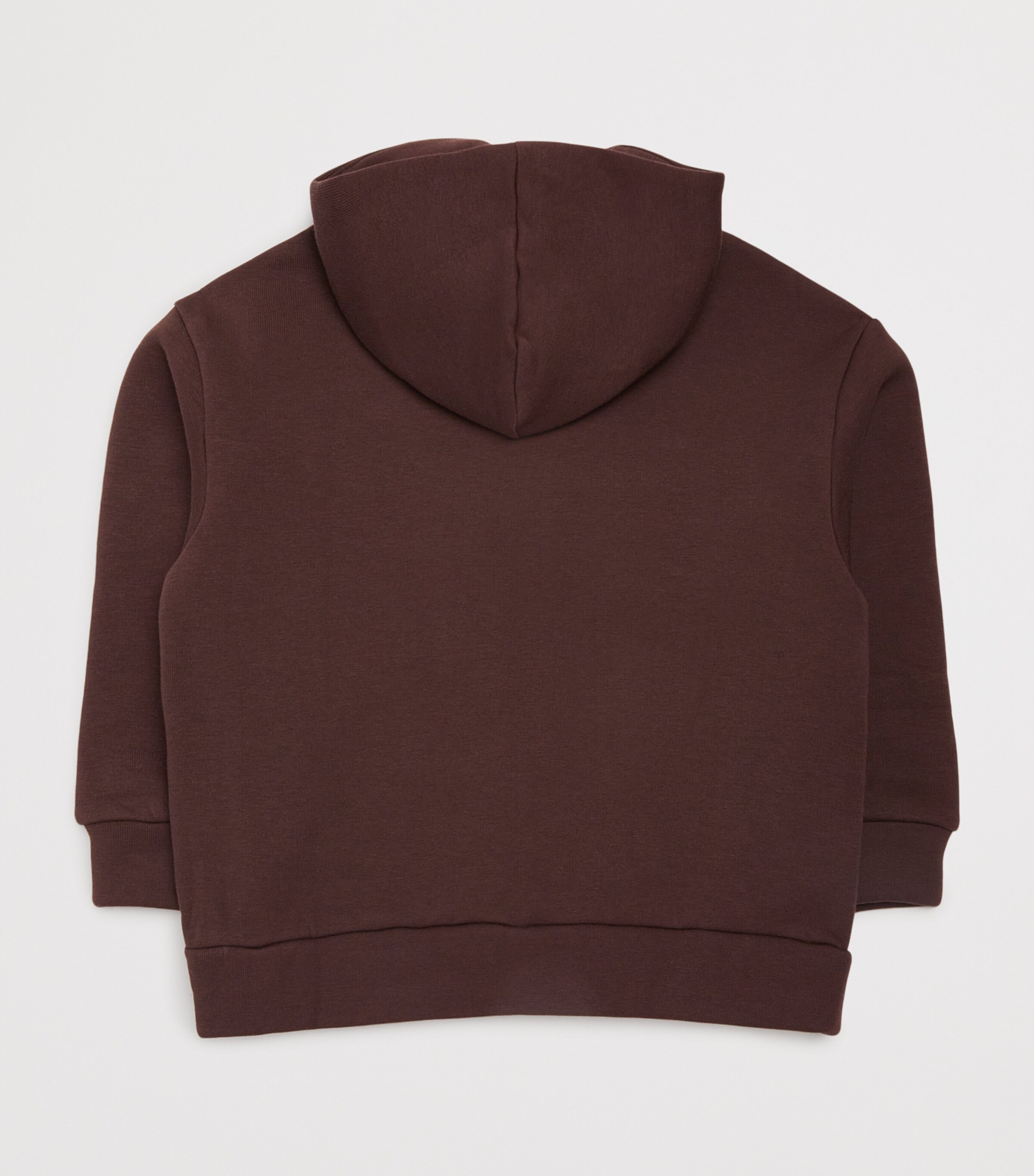 Cotton Mammoth Zip-Up Hoodie (2-14 Years) 191COCOA Image 2