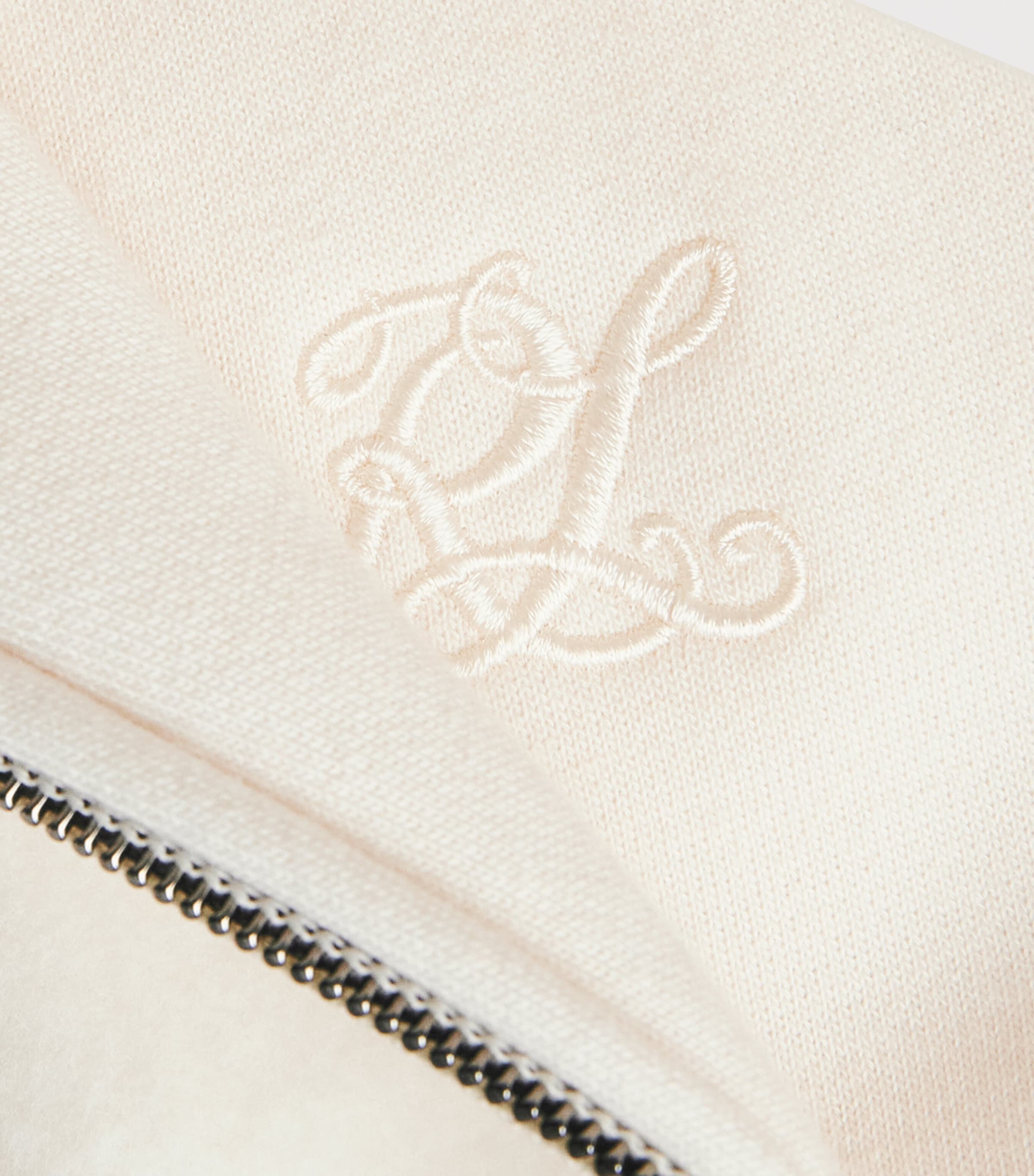 Ralph Lauren Purple Label Mens x Wimbledon Cotton-Cashmere Sweatshirt Cream Image 6