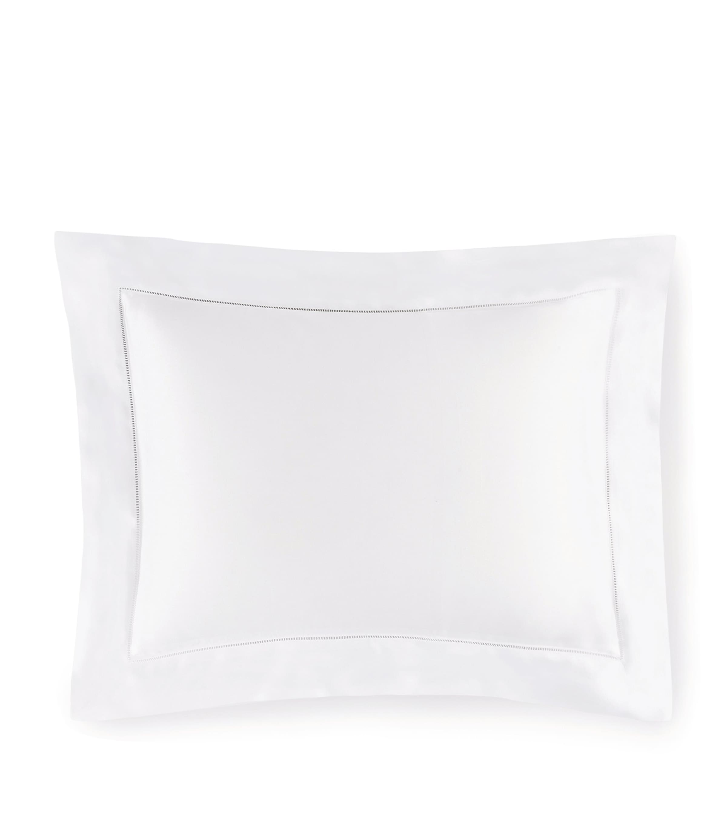 Sferra Giza 45 Oxford Pillowcase (50cm x 75cm) White Image 2